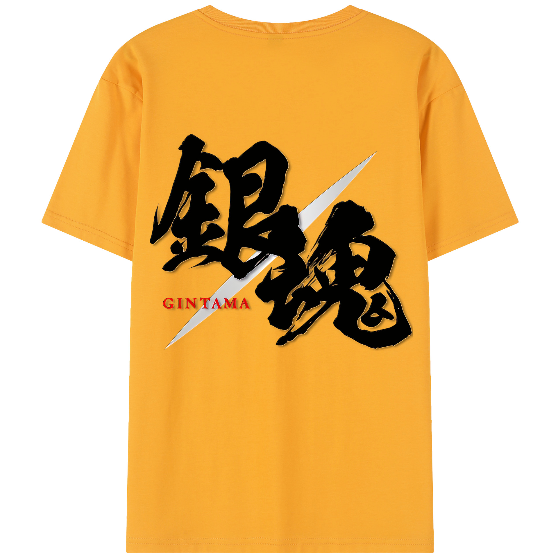 （画像用） ぎんたま 坂田銀時（さかたぎんとき） 神楽 志村新八（しむら しんぱち） GINTAMA Sakata Gintoki Kagura Shimura Shinpachi レディース半袖Tシャツ(バックプリント)