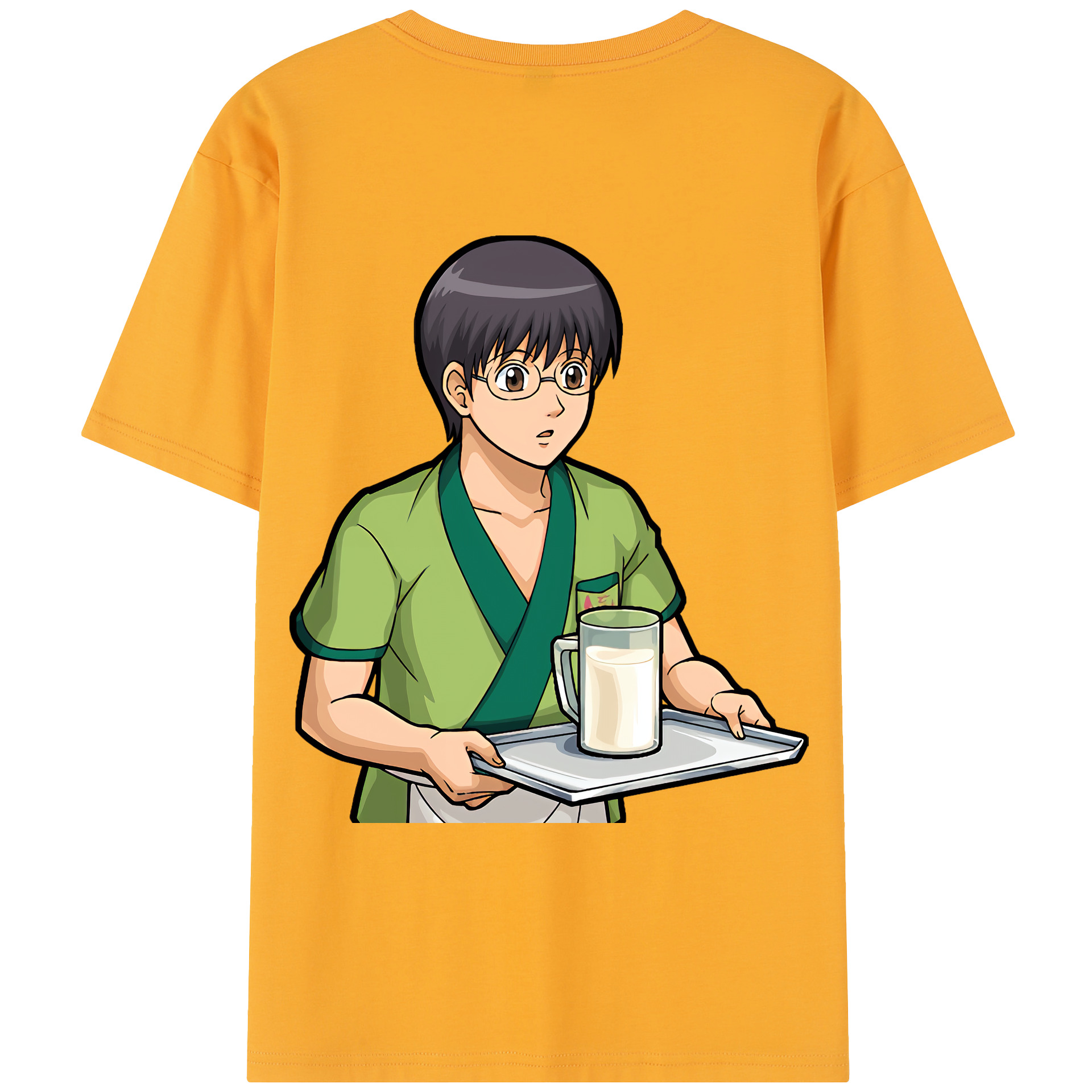 （画像用） ぎんたま 坂田銀時（さかたぎんとき） 神楽 志村新八（しむら しんぱち） GINTAMA Sakata Gintoki Kagura Shimura Shinpachi レディース半袖Tシャツ(バックプリント)
