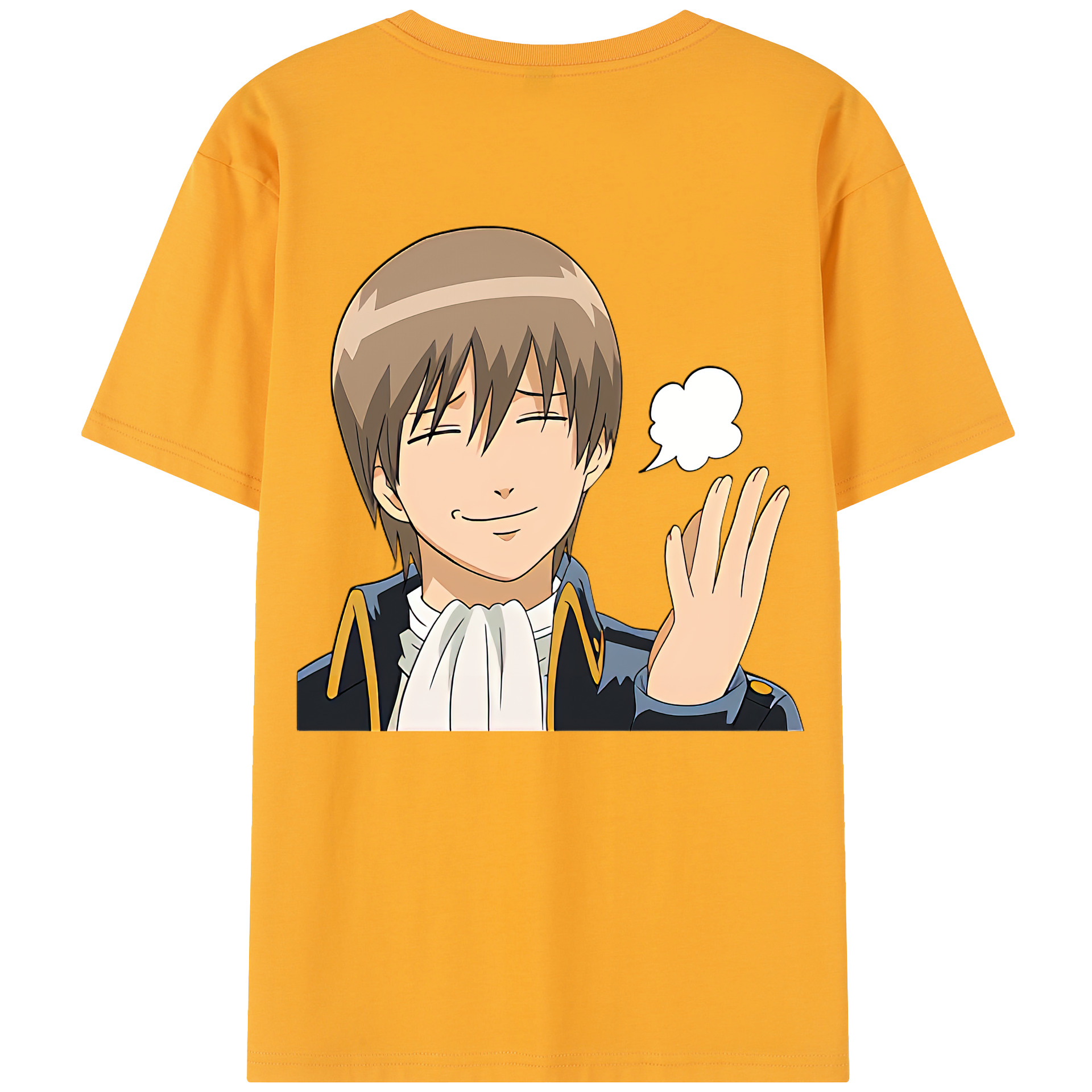 （画像用） ぎんたま 坂田銀時（さかたぎんとき） 神楽 志村新八（しむら しんぱち） GINTAMA Sakata Gintoki Kagura Shimura Shinpachi レディース半袖Tシャツ(バックプリント)