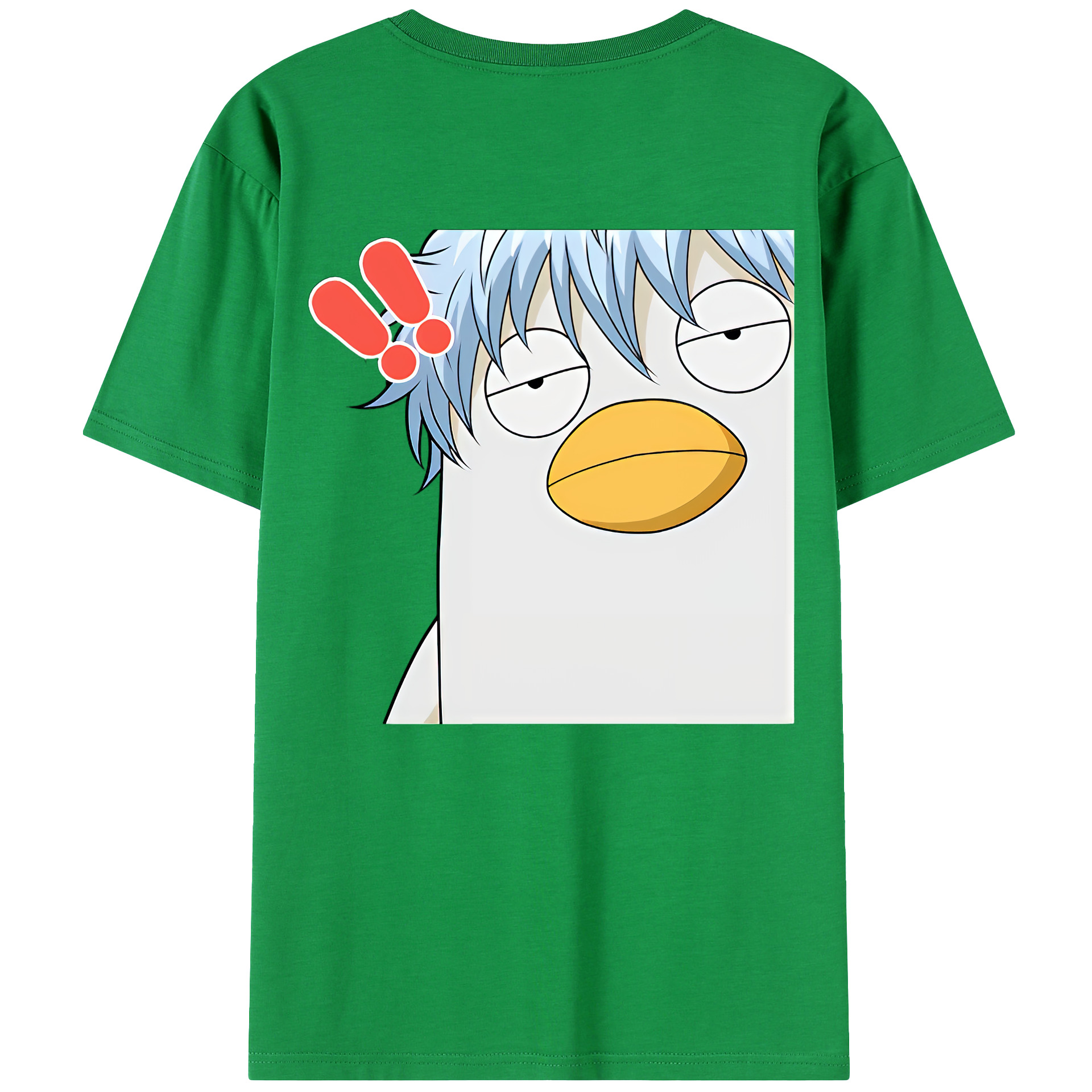 （画像用） ぎんたま 坂田銀時（さかたぎんとき） 神楽 志村新八（しむら しんぱち） GINTAMA Sakata Gintoki Kagura Shimura Shinpachi レディース半袖Tシャツ(バックプリント)