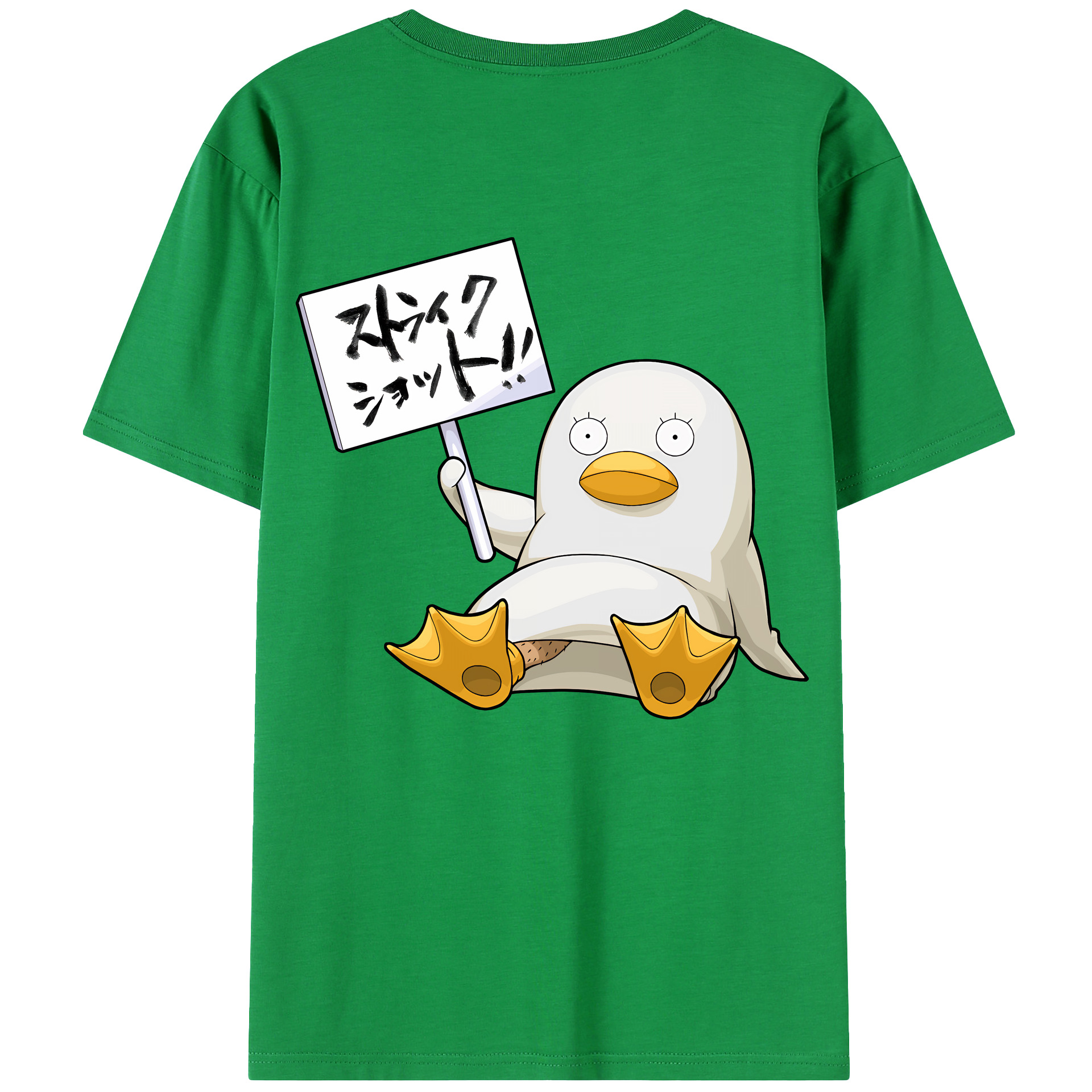 （画像用） ぎんたま 坂田銀時（さかたぎんとき） 神楽 志村新八（しむら しんぱち） GINTAMA Sakata Gintoki Kagura Shimura Shinpachi レディース半袖Tシャツ(バックプリント)