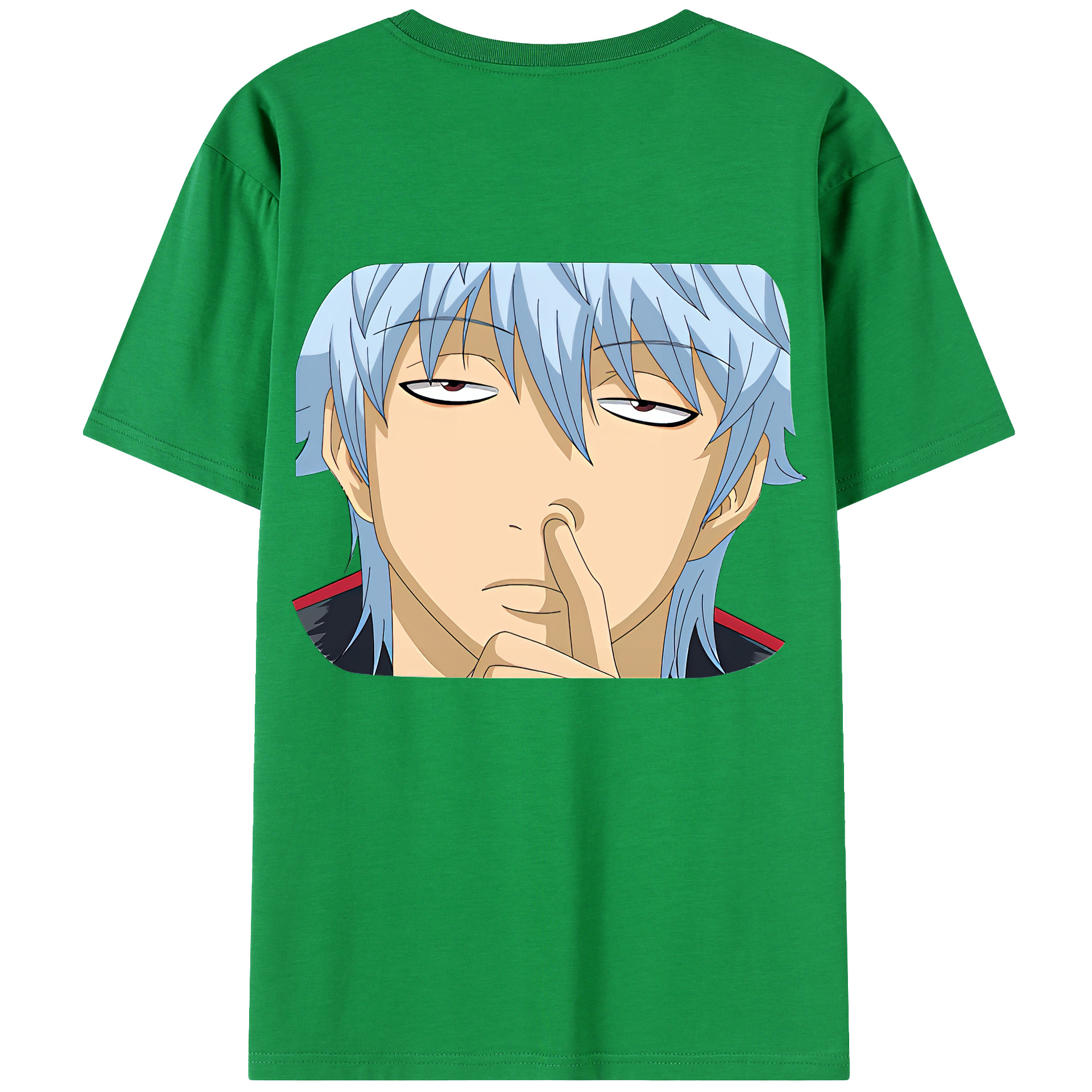 （画像用） ぎんたま 坂田銀時（さかたぎんとき） 神楽 志村新八（しむら しんぱち） GINTAMA Sakata Gintoki Kagura Shimura Shinpachi レディース半袖Tシャツ(バックプリント)