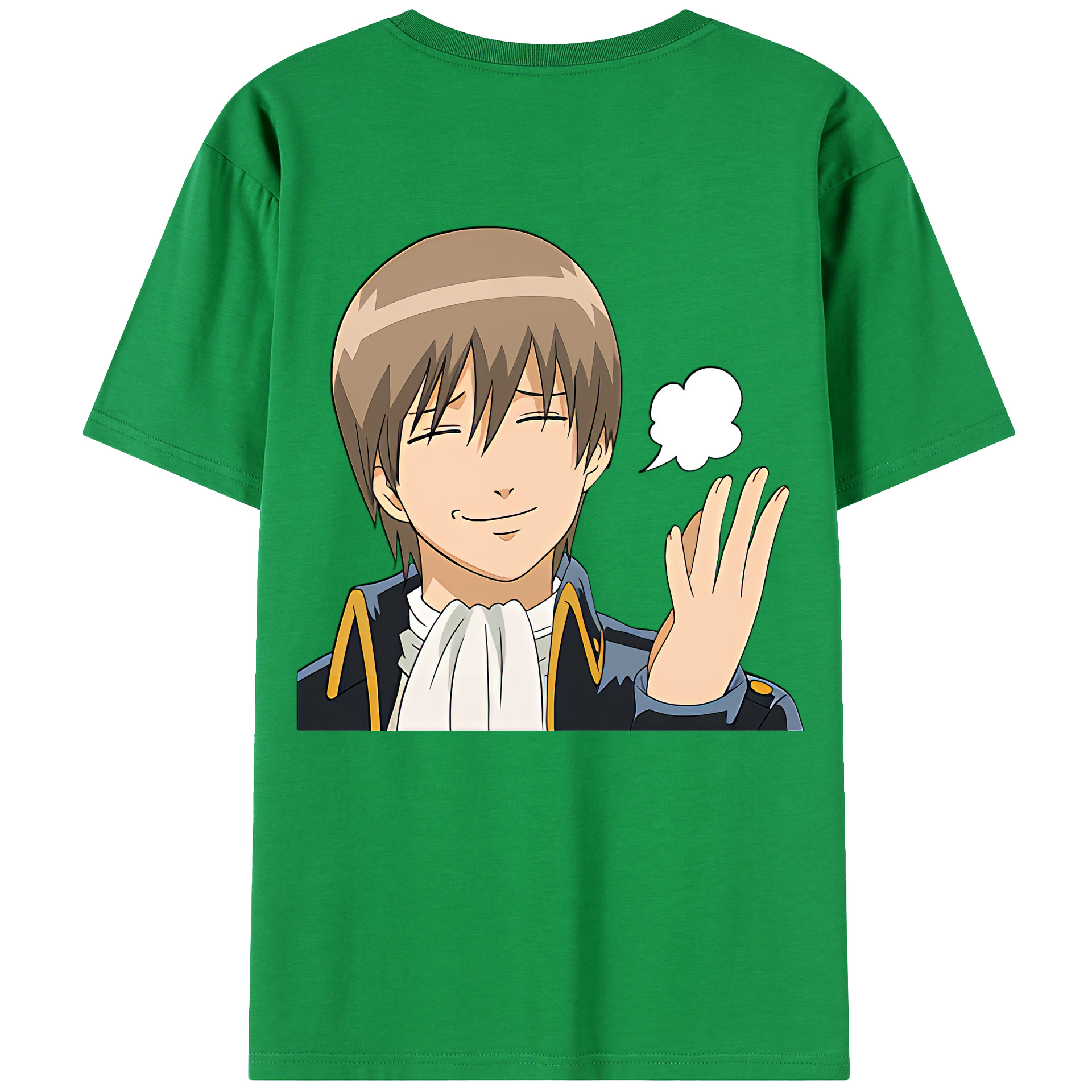 （画像用） ぎんたま 坂田銀時（さかたぎんとき） 神楽 志村新八（しむら しんぱち） GINTAMA Sakata Gintoki Kagura Shimura Shinpachi レディース半袖Tシャツ(バックプリント)