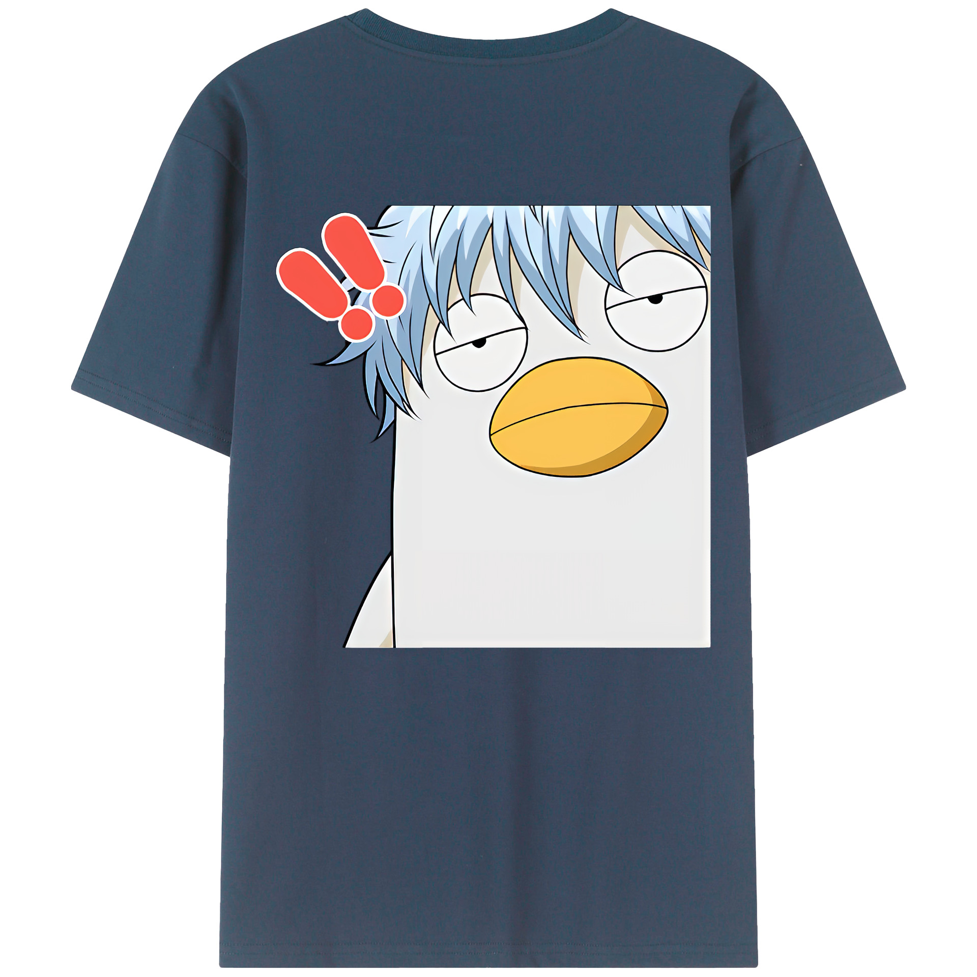 （画像用） ぎんたま 坂田銀時（さかたぎんとき） 神楽 志村新八（しむら しんぱち） GINTAMA Sakata Gintoki Kagura Shimura Shinpachi レディース半袖Tシャツ(バックプリント)