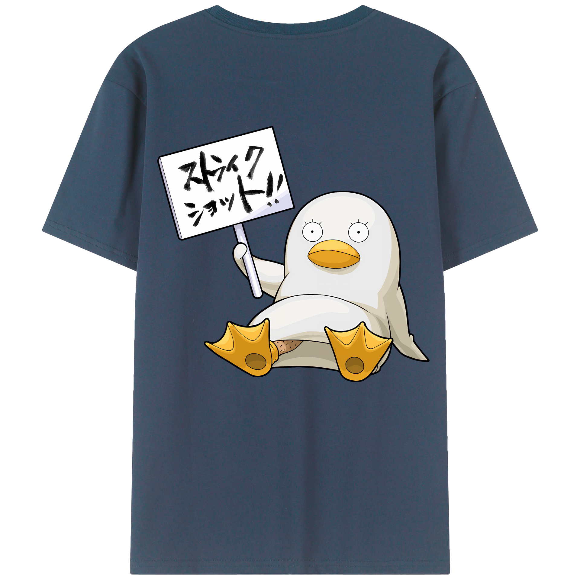 （画像用） ぎんたま 坂田銀時（さかたぎんとき） 神楽 志村新八（しむら しんぱち） GINTAMA Sakata Gintoki Kagura Shimura Shinpachi レディース半袖Tシャツ(バックプリント)