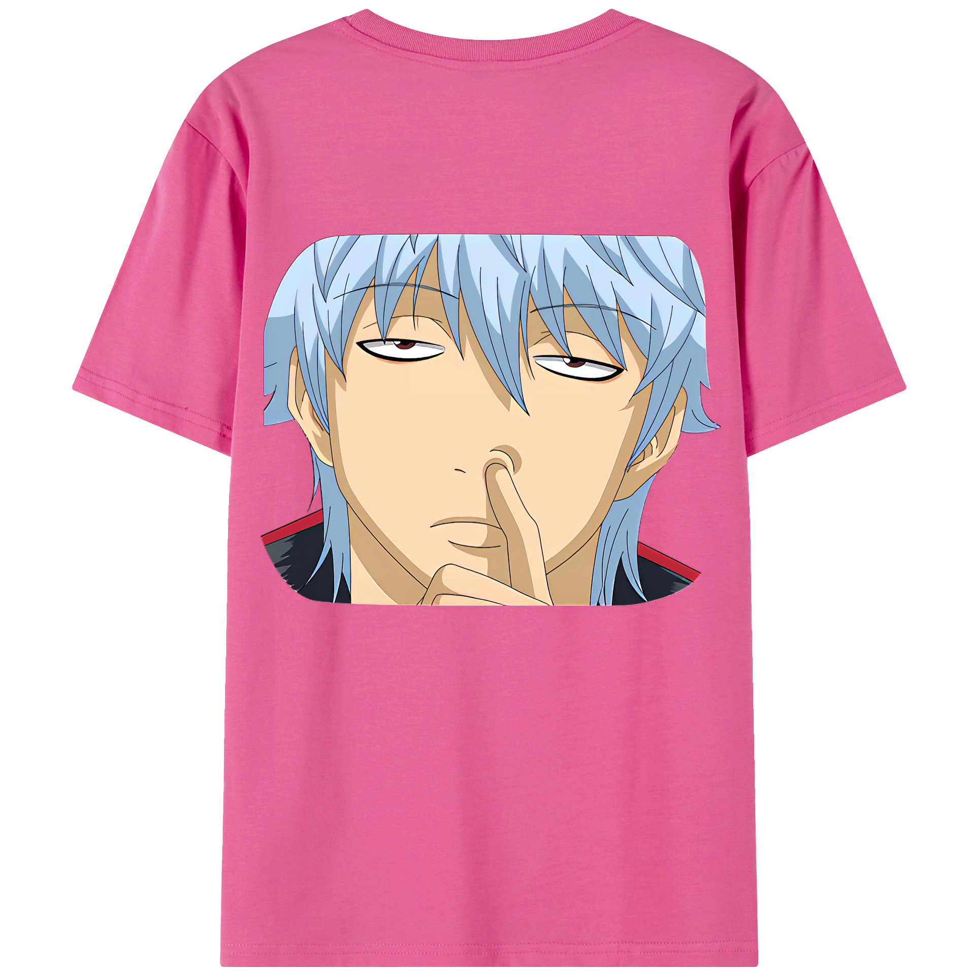（画像用） ぎんたま 坂田銀時（さかたぎんとき） 神楽 志村新八（しむら しんぱち） GINTAMA Sakata Gintoki Kagura Shimura Shinpachi レディース半袖Tシャツ(バックプリント)