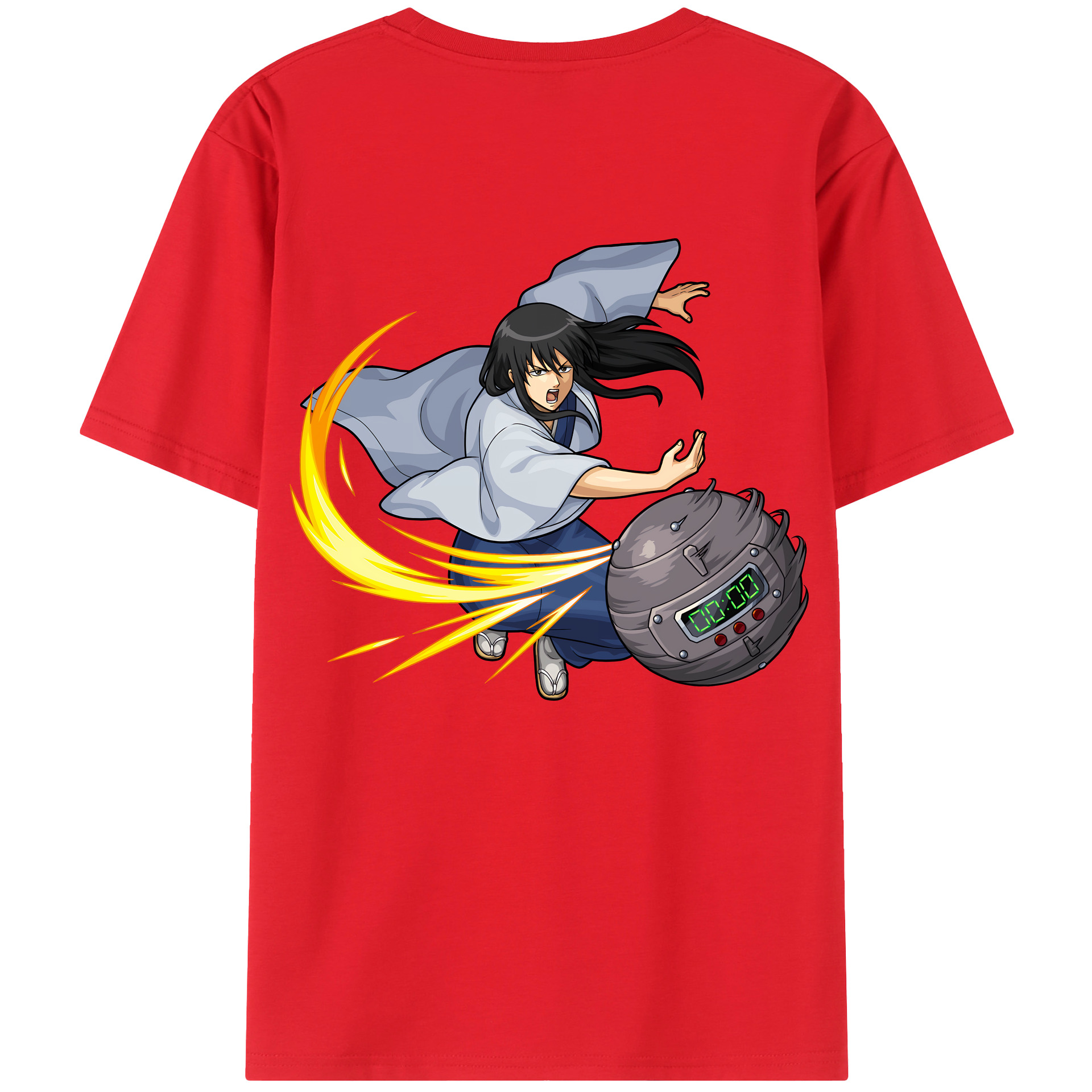 （画像用） ぎんたま 坂田銀時（さかたぎんとき） 神楽 志村新八（しむら しんぱち） GINTAMA Sakata Gintoki Kagura Shimura Shinpachi レディース半袖Tシャツ(バックプリント)