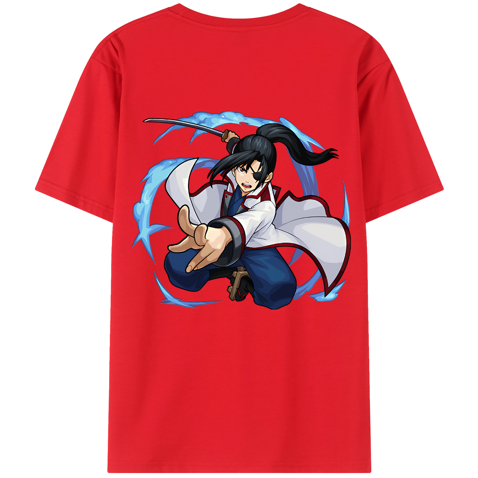（画像用） ぎんたま 坂田銀時（さかたぎんとき） 神楽 志村新八（しむら しんぱち） GINTAMA Sakata Gintoki Kagura Shimura Shinpachi レディース半袖Tシャツ(バックプリント)