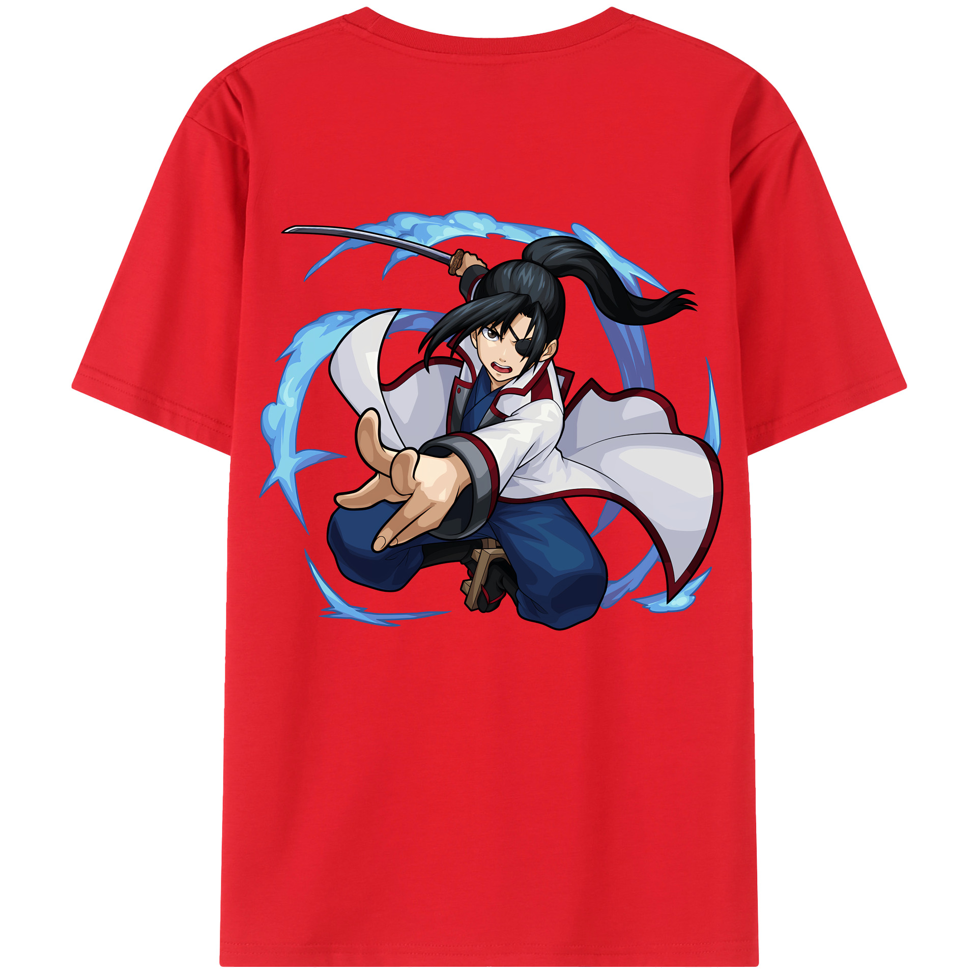 （画像用） ぎんたま 坂田銀時（さかたぎんとき） 神楽 志村新八（しむら しんぱち） GINTAMA Sakata Gintoki Kagura Shimura Shinpachi レディース半袖Tシャツ(バックプリント)
