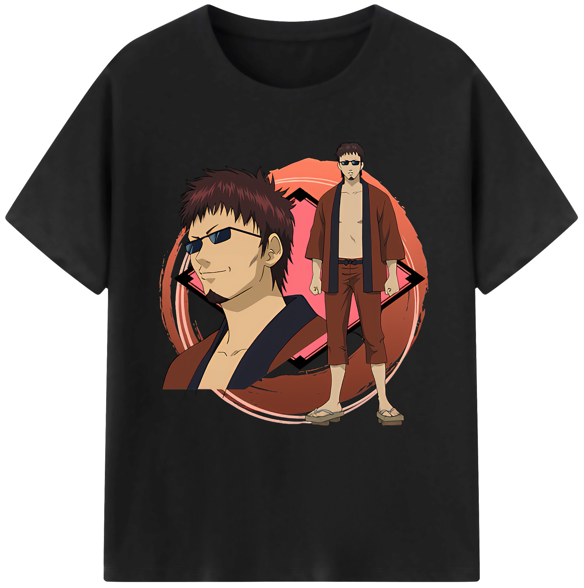 （画像用） ぎんたま 坂田銀時（さかたぎんとき） 神楽 志村新八（しむら しんぱち） GINTAMA Sakata Gintoki Kagura Shimura Shinpachi レディースカジュアルプリントTシャツ（綿100％）