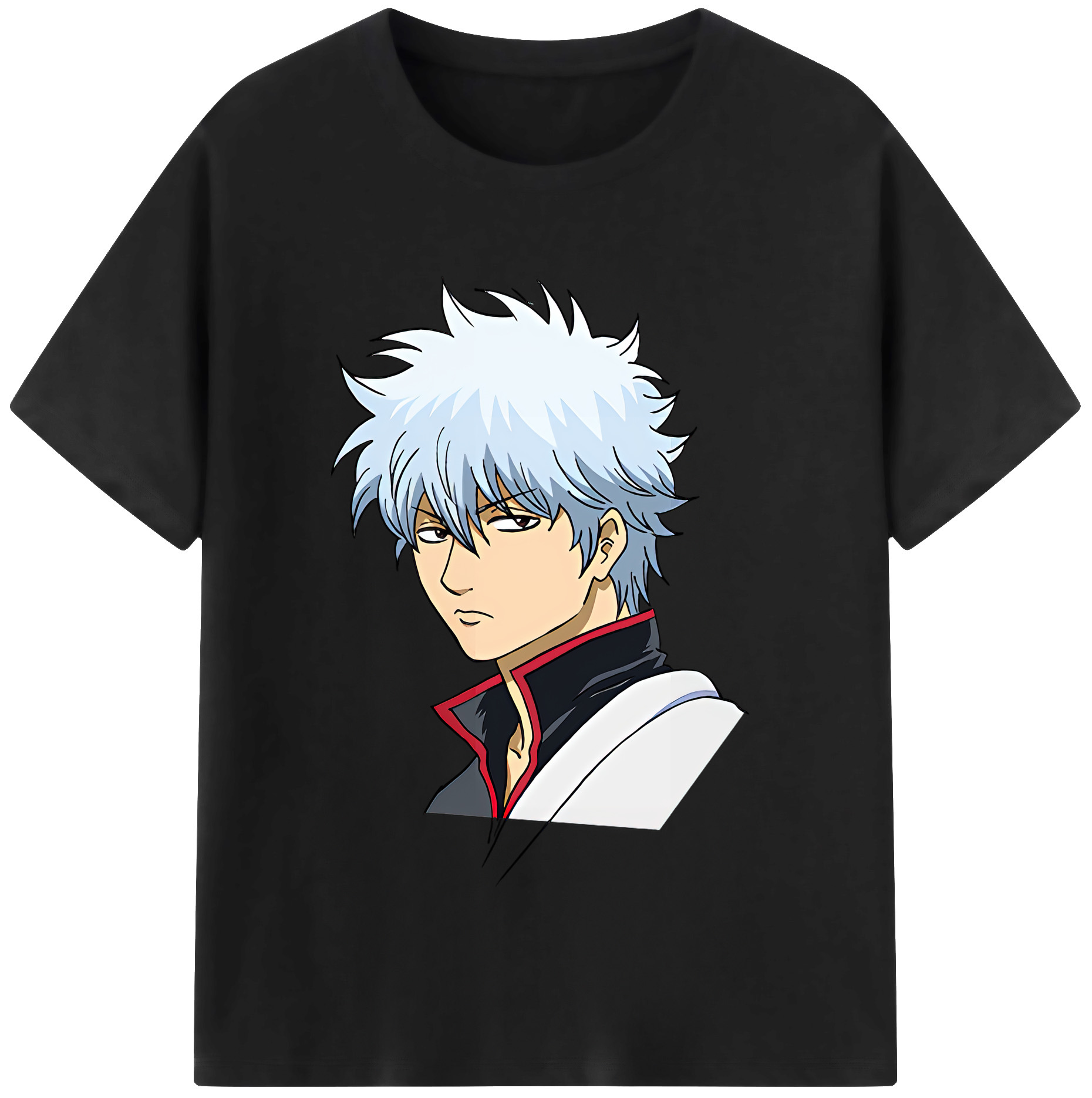 （画像用） ぎんたま 坂田銀時（さかたぎんとき） 神楽 志村新八（しむら しんぱち） GINTAMA Sakata Gintoki Kagura Shimura Shinpachi レディースカジュアルプリントTシャツ（綿100％）