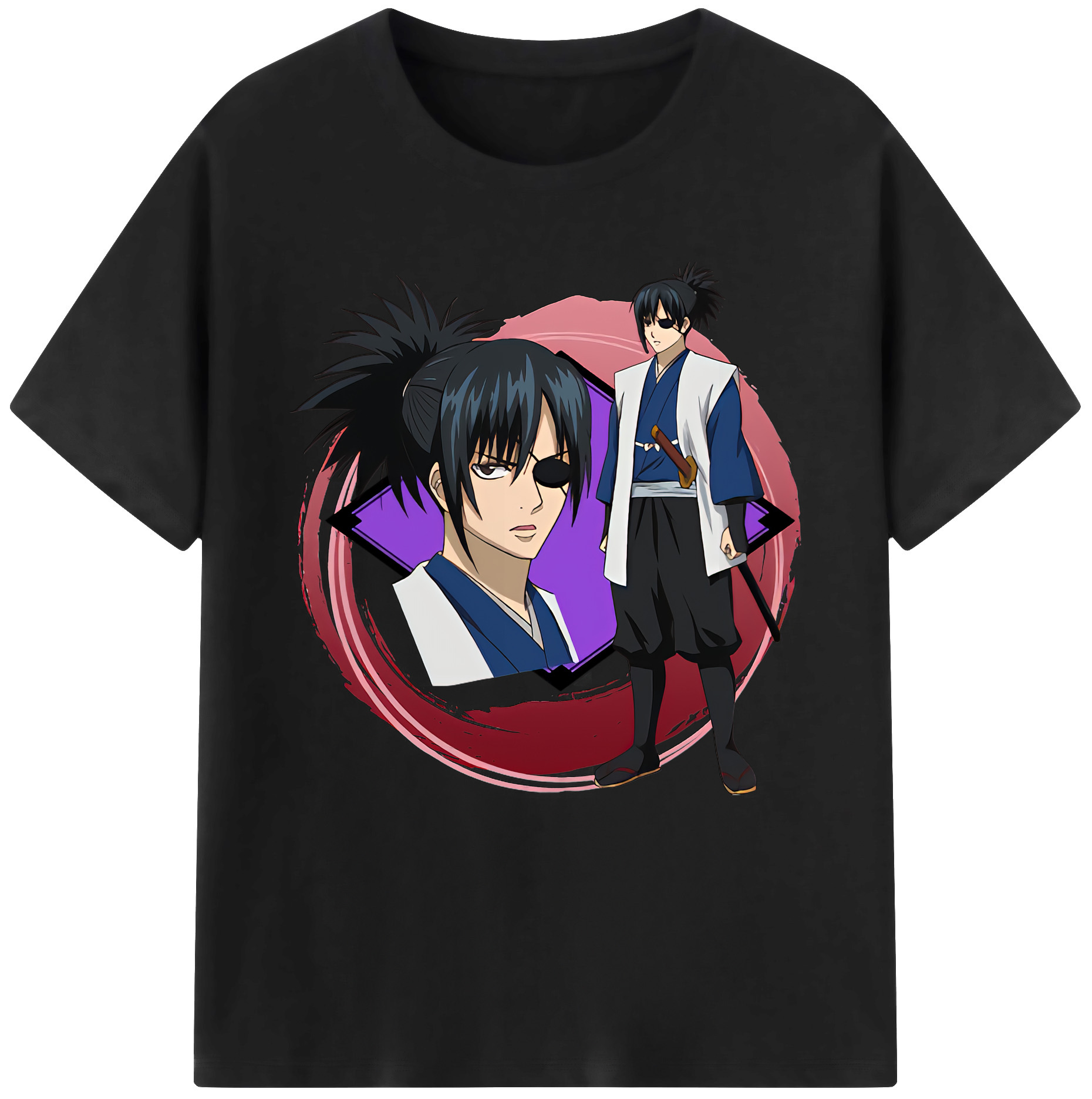 （画像用） ぎんたま 坂田銀時（さかたぎんとき） 神楽 志村新八（しむら しんぱち） GINTAMA Sakata Gintoki Kagura Shimura Shinpachi レディースカジュアルプリントTシャツ（綿100％）