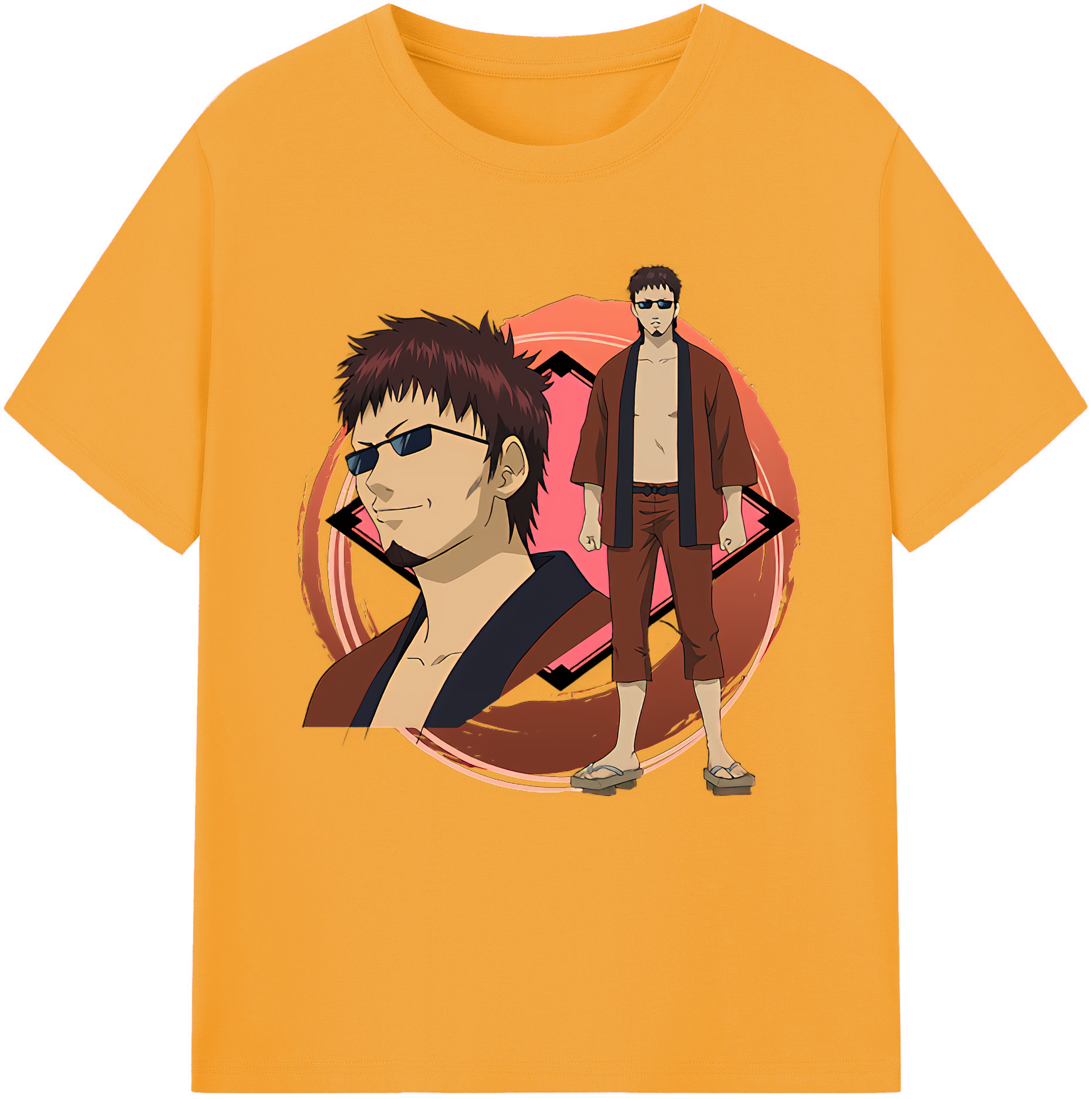 （画像用） ぎんたま 坂田銀時（さかたぎんとき） 神楽 志村新八（しむら しんぱち） GINTAMA Sakata Gintoki Kagura Shimura Shinpachi レディースカジュアルプリントTシャツ（綿100％）