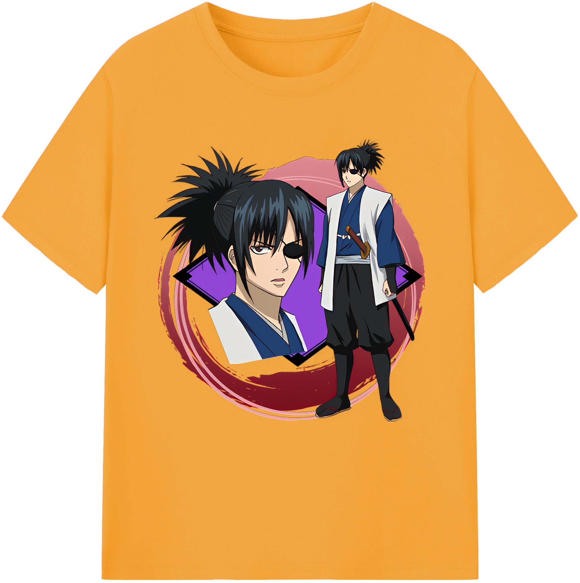 （画像用） ぎんたま 坂田銀時（さかたぎんとき） 神楽 志村新八（しむら しんぱち） GINTAMA Sakata Gintoki Kagura Shimura Shinpachi レディースカジュアルプリントTシャツ（綿100％）