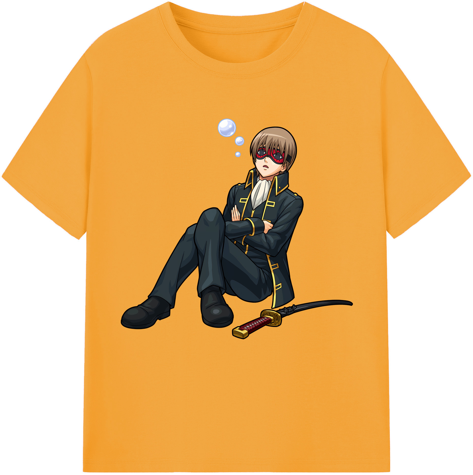 （画像用） ぎんたま 坂田銀時（さかたぎんとき） 神楽 志村新八（しむら しんぱち） GINTAMA Sakata Gintoki Kagura Shimura Shinpachi レディースカジュアルプリントTシャツ（綿100％）