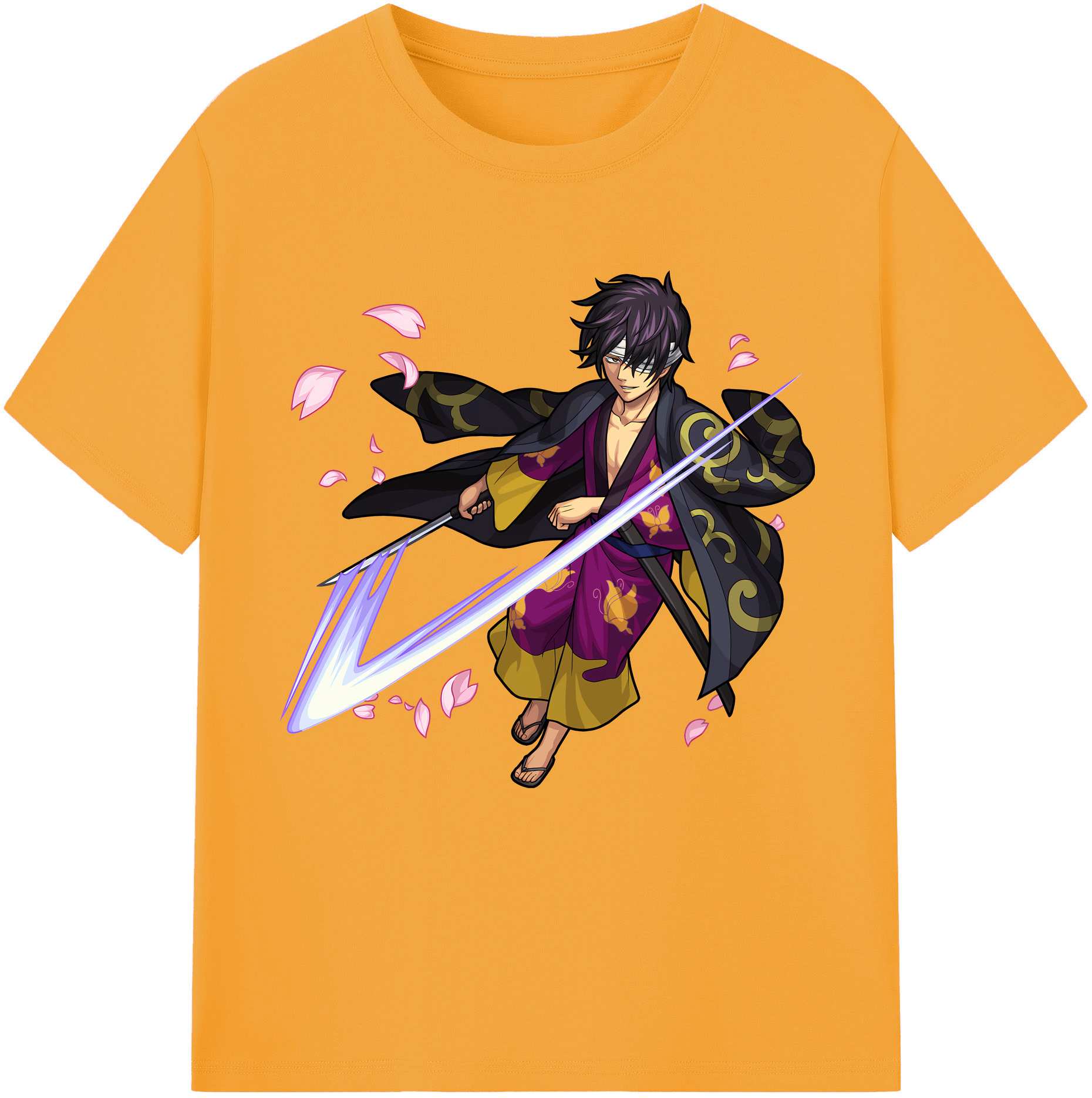 （画像用） ぎんたま 坂田銀時（さかたぎんとき） 神楽 志村新八（しむら しんぱち） GINTAMA Sakata Gintoki Kagura Shimura Shinpachi レディースカジュアルプリントTシャツ（綿100％）