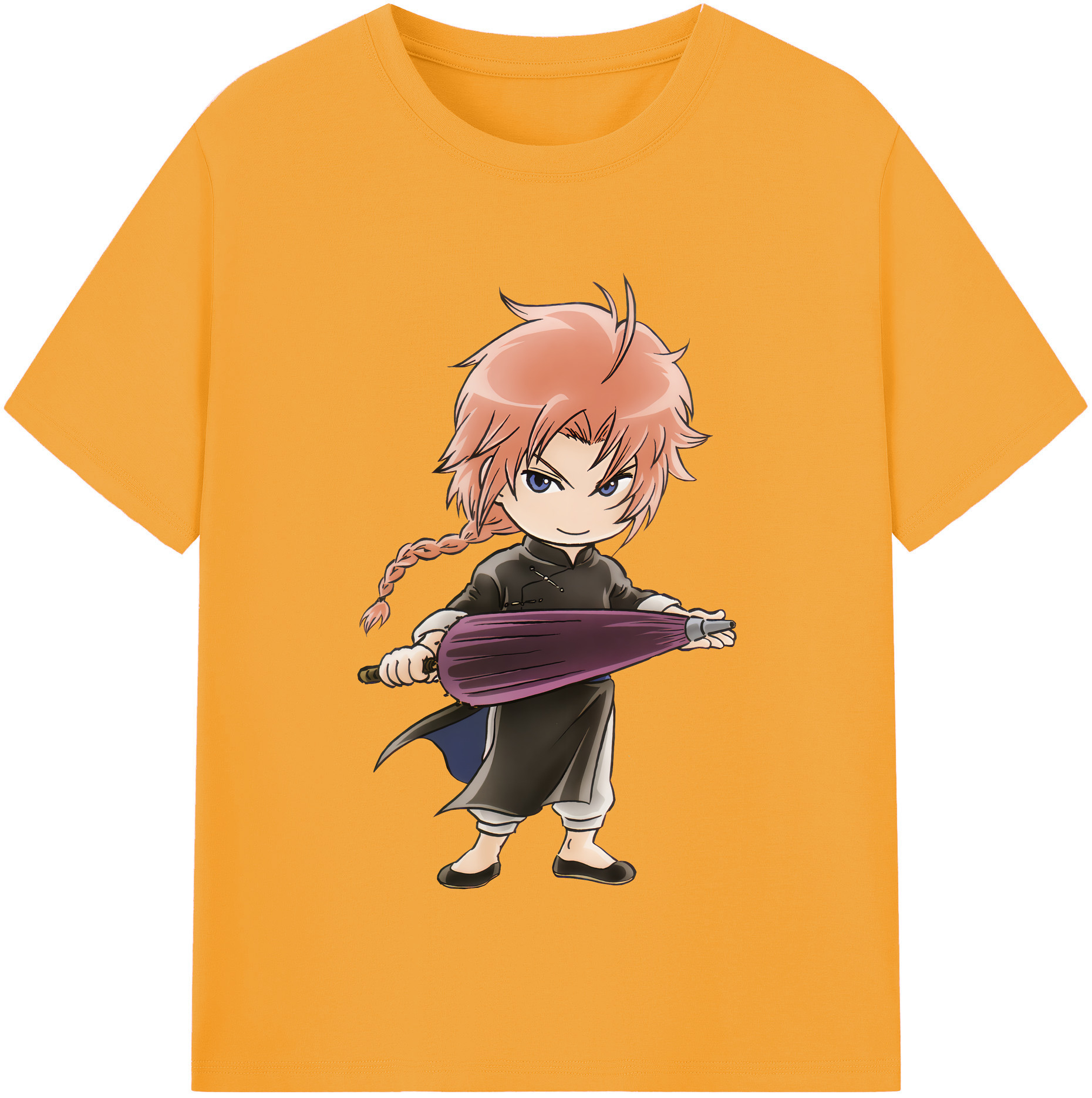 （画像用） ぎんたま 坂田銀時（さかたぎんとき） 神楽 志村新八（しむら しんぱち） GINTAMA Sakata Gintoki Kagura Shimura Shinpachi レディースカジュアルプリントTシャツ（綿100％）