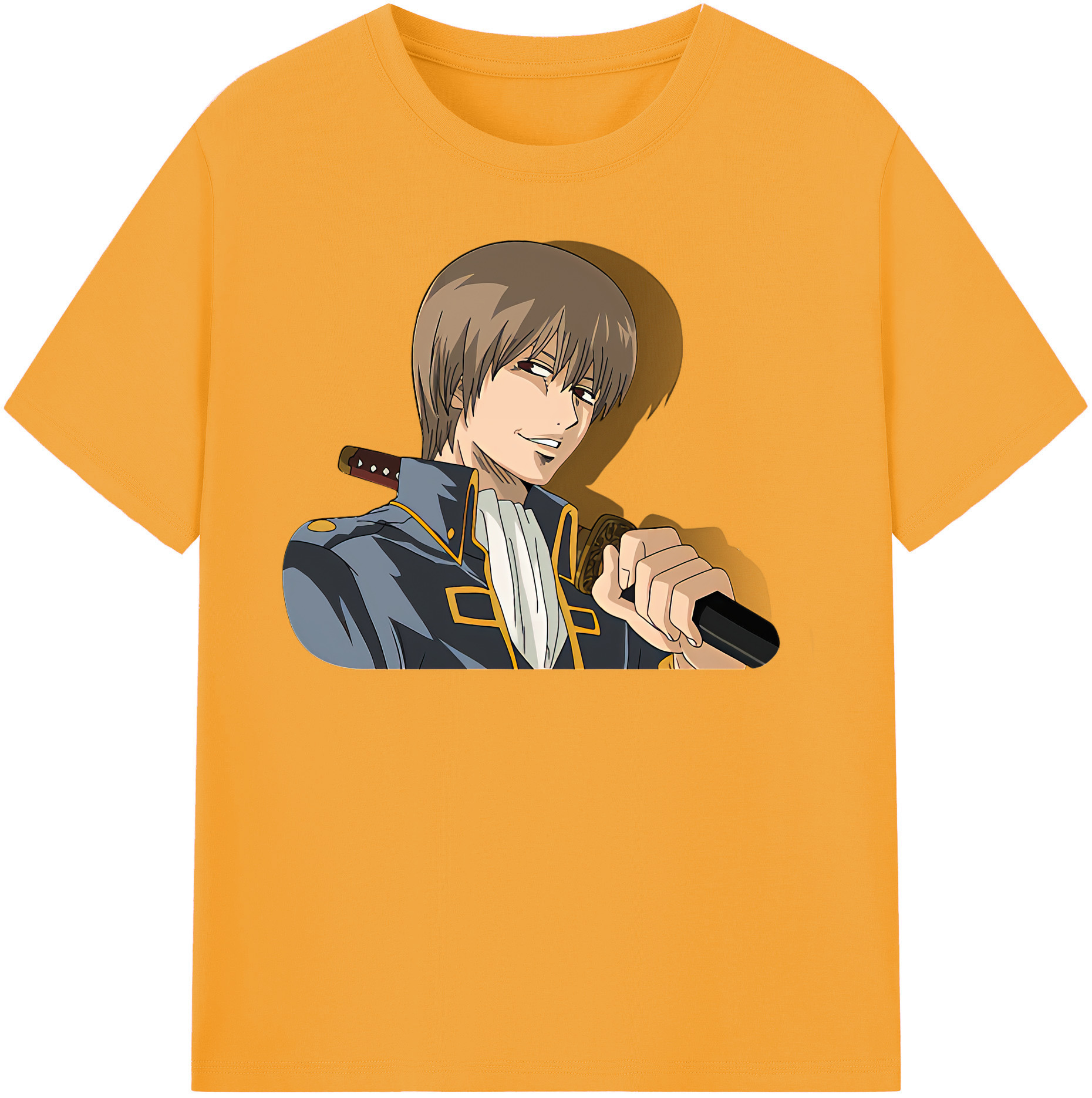 （画像用） ぎんたま 坂田銀時（さかたぎんとき） 神楽 志村新八（しむら しんぱち） GINTAMA Sakata Gintoki Kagura Shimura Shinpachi レディースカジュアルプリントTシャツ（綿100％）