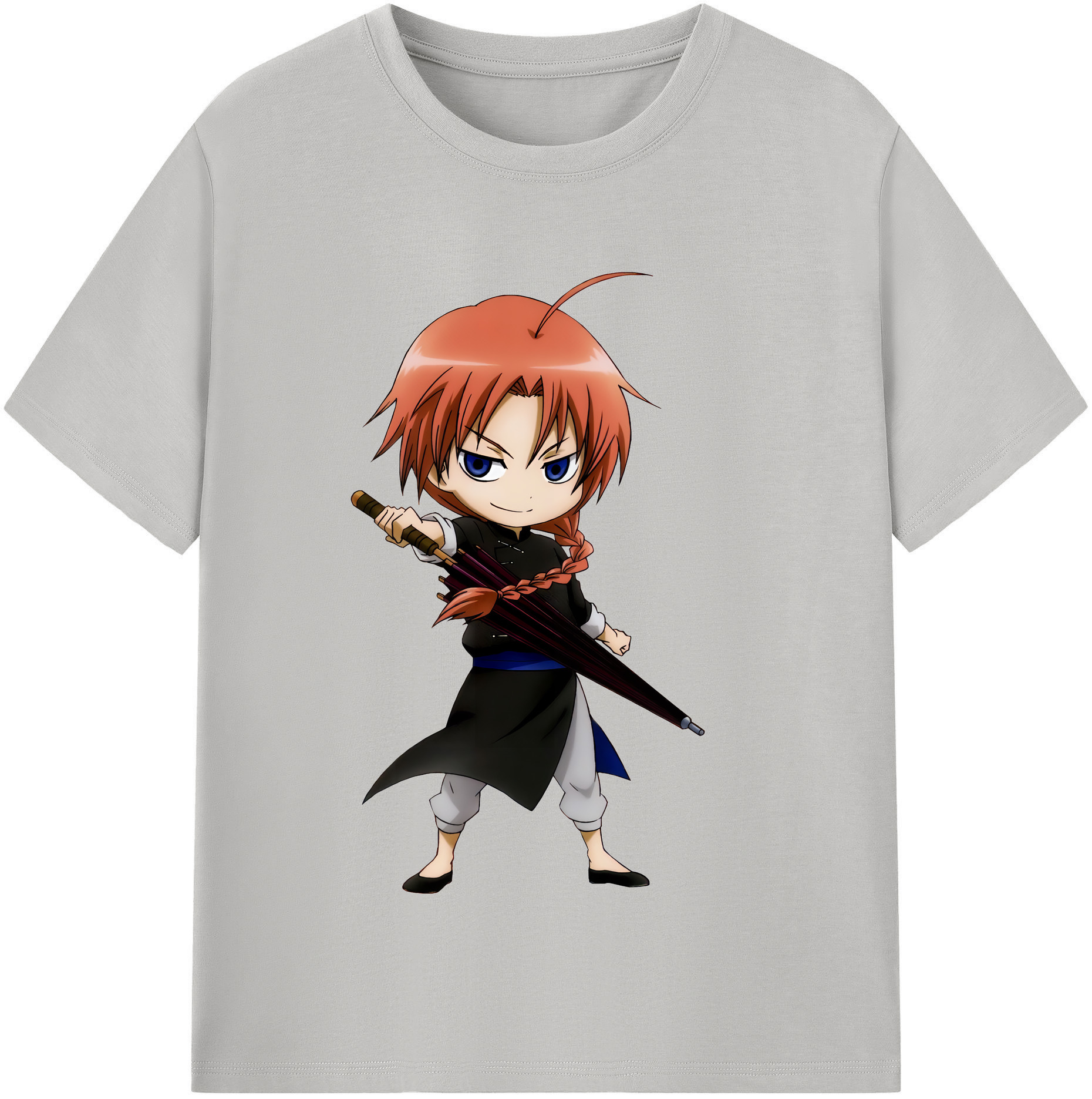 （画像用） ぎんたま 坂田銀時（さかたぎんとき） 神楽 志村新八（しむら しんぱち） GINTAMA Sakata Gintoki Kagura Shimura Shinpachi レディースカジュアルプリントTシャツ（綿100％）