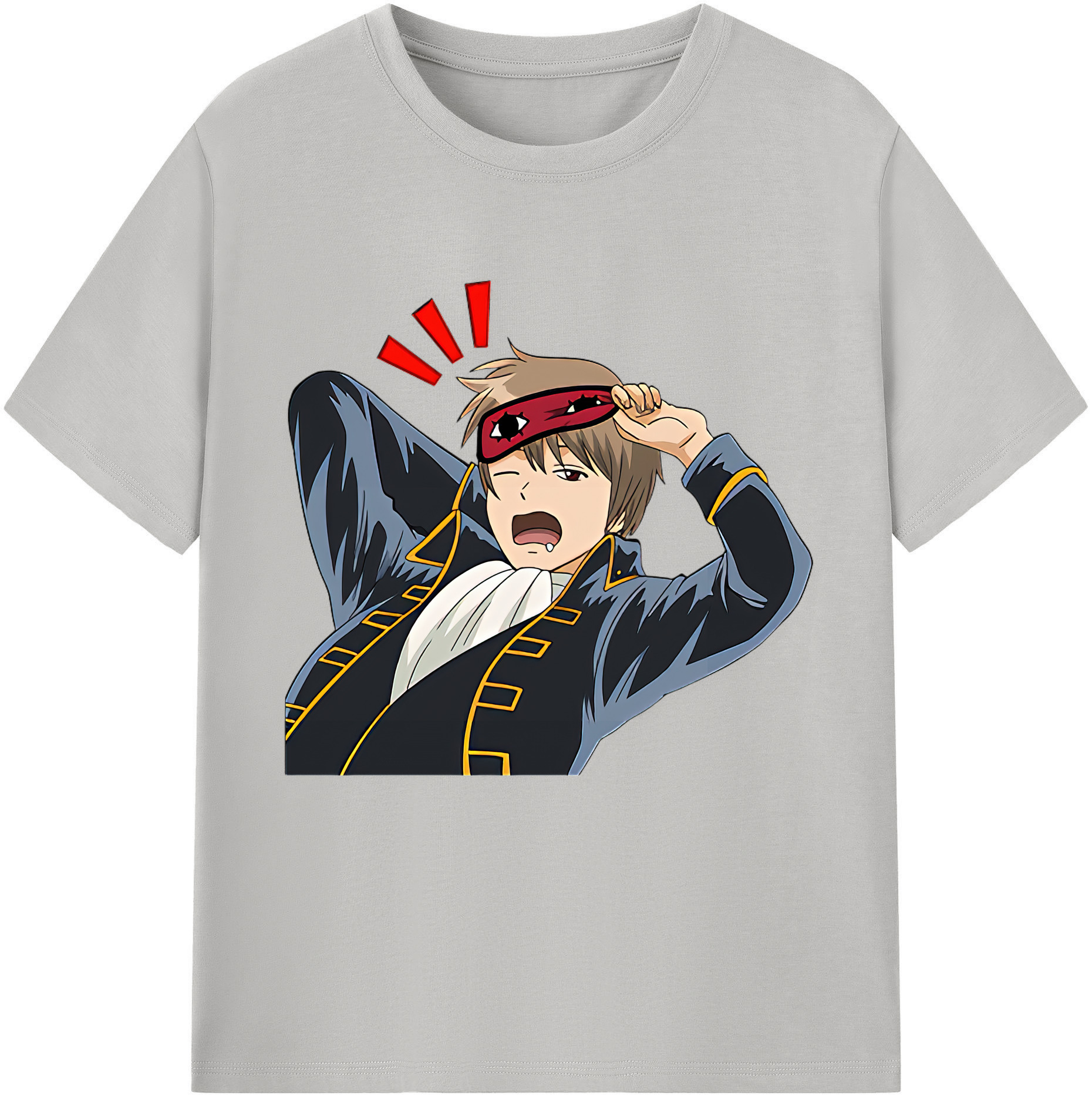 （画像用） ぎんたま 坂田銀時（さかたぎんとき） 神楽 志村新八（しむら しんぱち） GINTAMA Sakata Gintoki Kagura Shimura Shinpachi レディースカジュアルプリントTシャツ（綿100％）