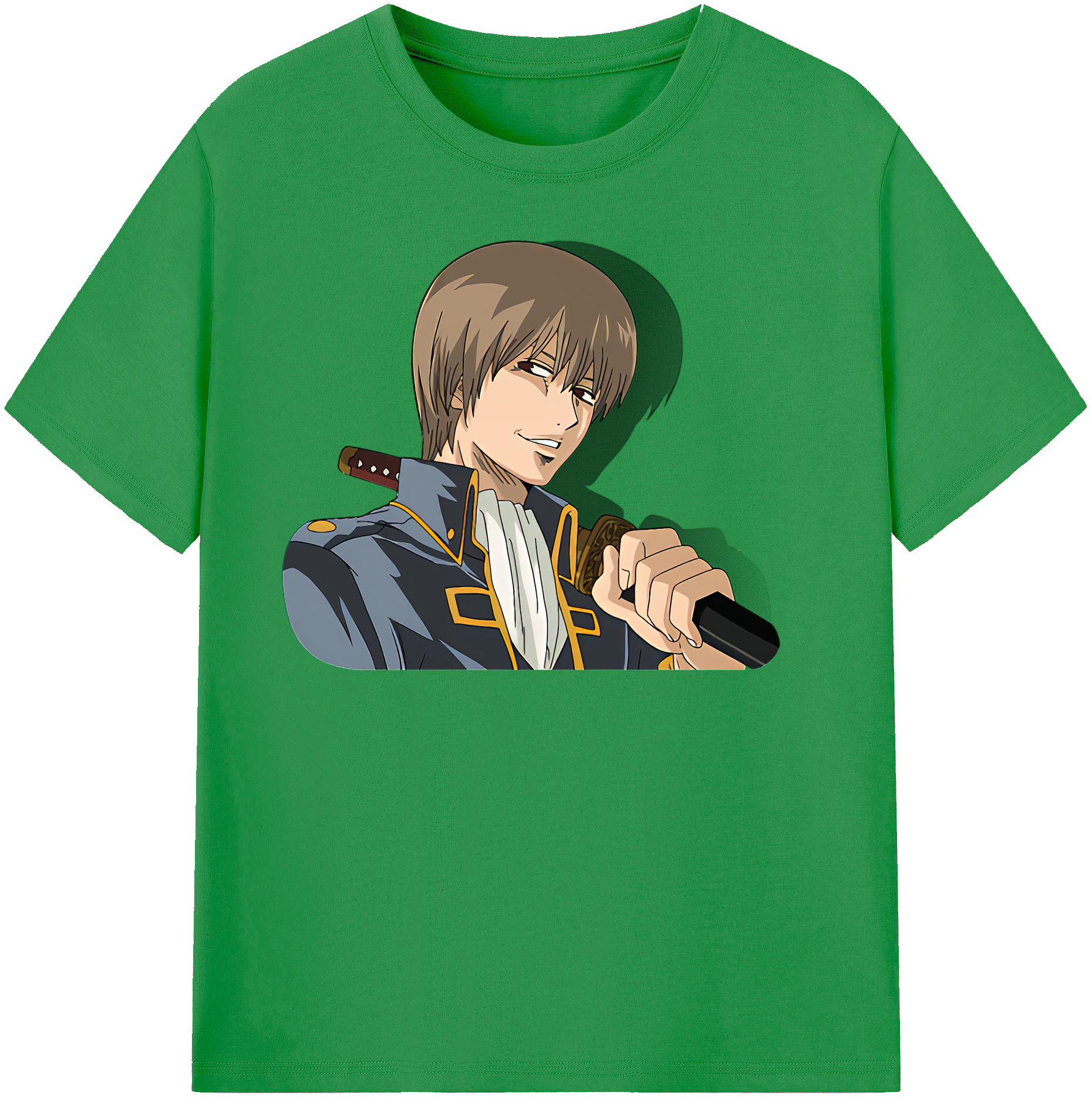 （画像用） ぎんたま 坂田銀時（さかたぎんとき） 神楽 志村新八（しむら しんぱち） GINTAMA Sakata Gintoki Kagura Shimura Shinpachi レディースカジュアルプリントTシャツ（綿100％）