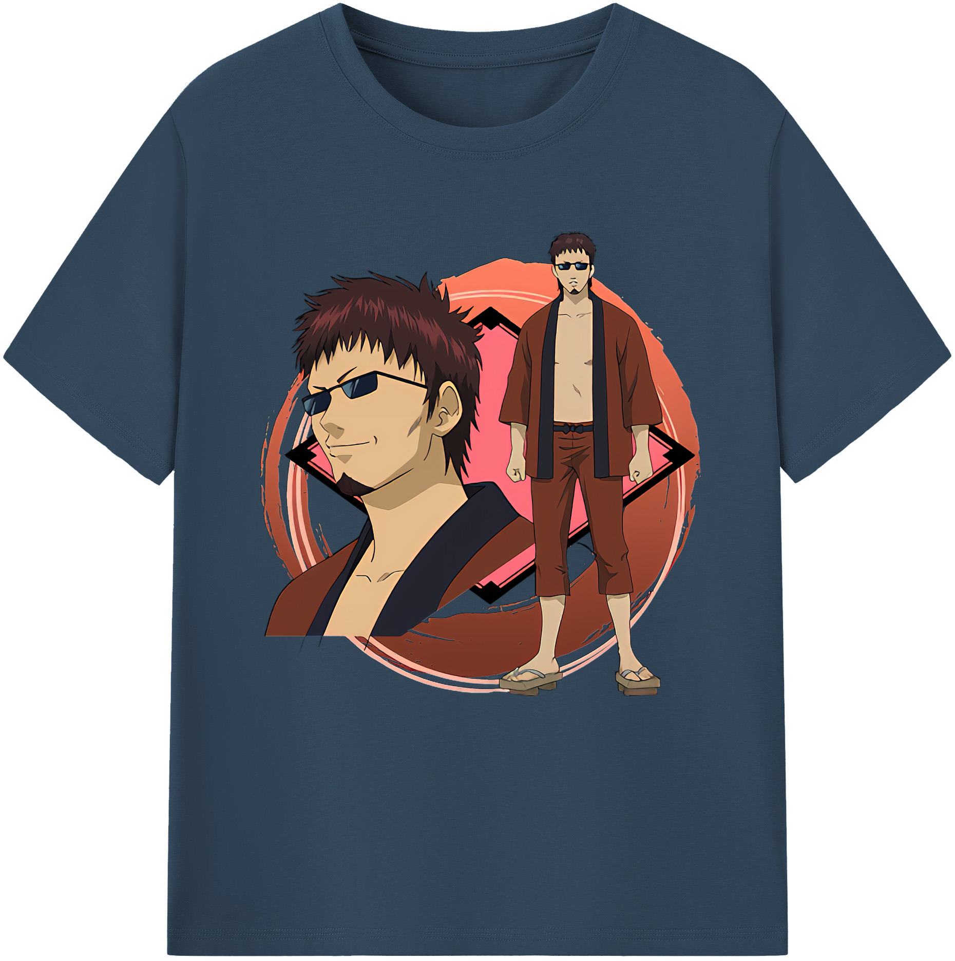 （画像用） ぎんたま 坂田銀時（さかたぎんとき） 神楽 志村新八（しむら しんぱち） GINTAMA Sakata Gintoki Kagura Shimura Shinpachi レディースカジュアルプリントTシャツ（綿100％）