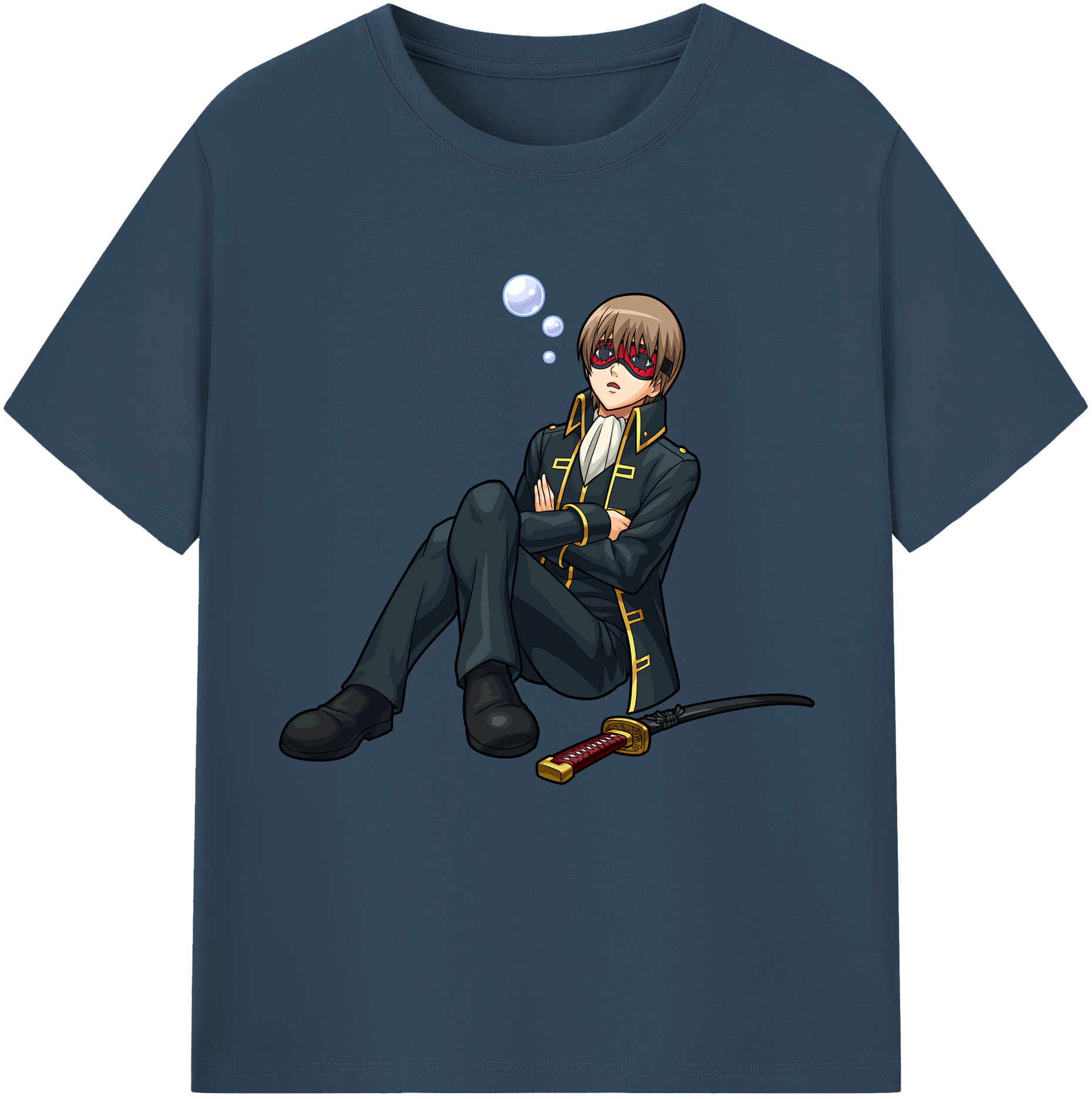 （画像用） ぎんたま 坂田銀時（さかたぎんとき） 神楽 志村新八（しむら しんぱち） GINTAMA Sakata Gintoki Kagura Shimura Shinpachi レディースカジュアルプリントTシャツ（綿100％）