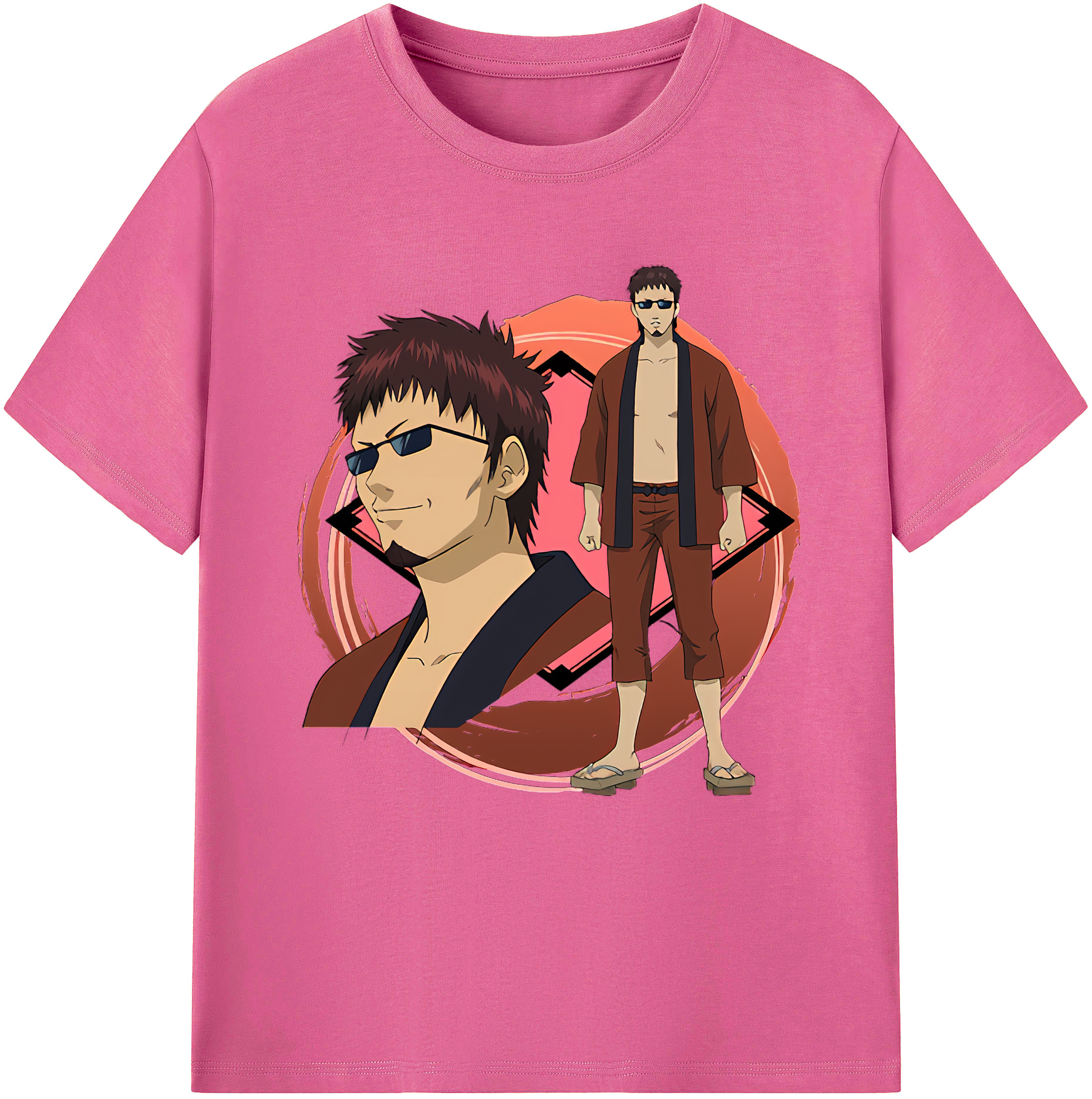 （画像用） ぎんたま 坂田銀時（さかたぎんとき） 神楽 志村新八（しむら しんぱち） GINTAMA Sakata Gintoki Kagura Shimura Shinpachi レディースカジュアルプリントTシャツ（綿100％）