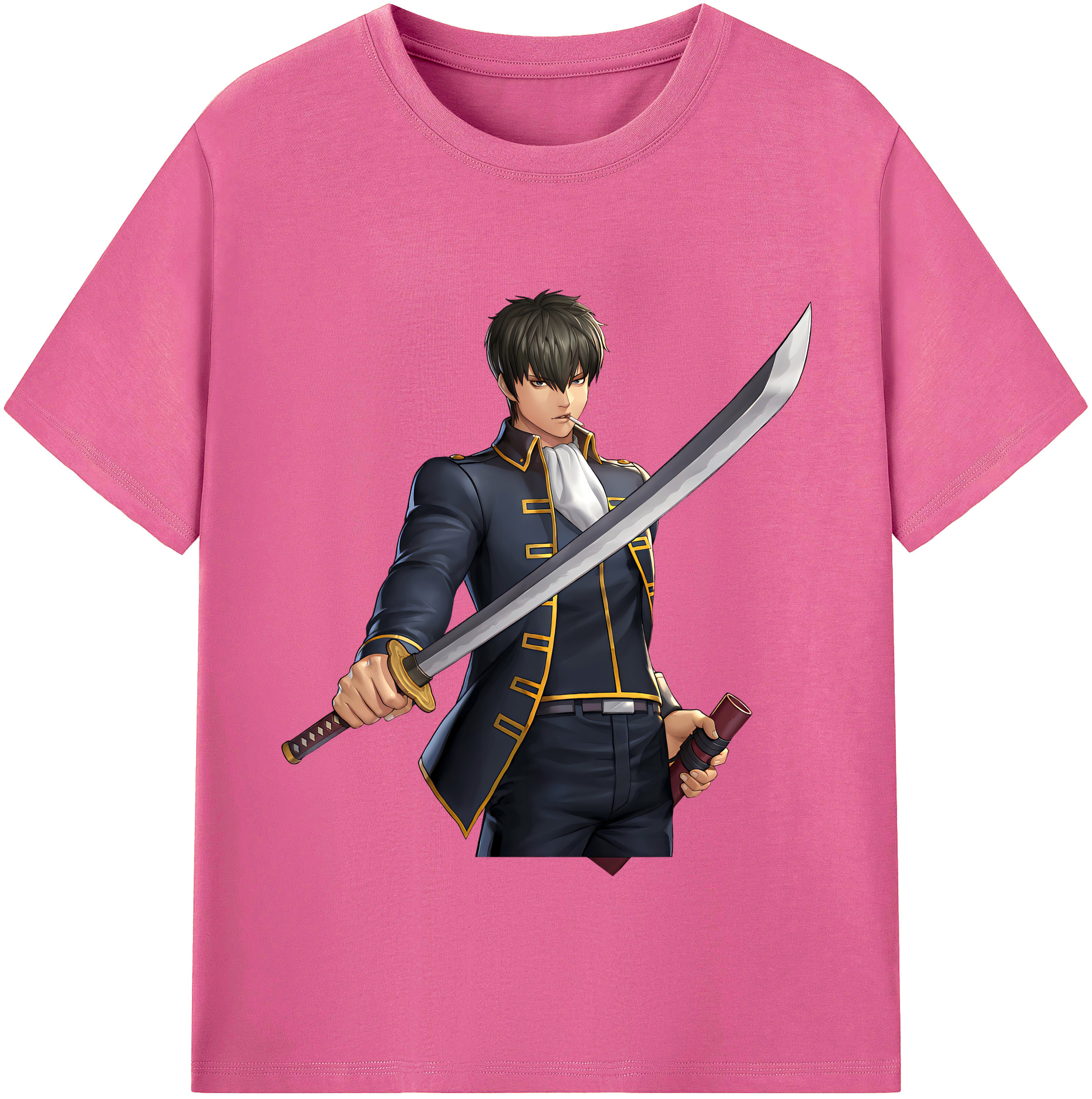 （画像用） ぎんたま 坂田銀時（さかたぎんとき） 神楽 志村新八（しむら しんぱち） GINTAMA Sakata Gintoki Kagura Shimura Shinpachi レディースカジュアルプリントTシャツ（綿100％）