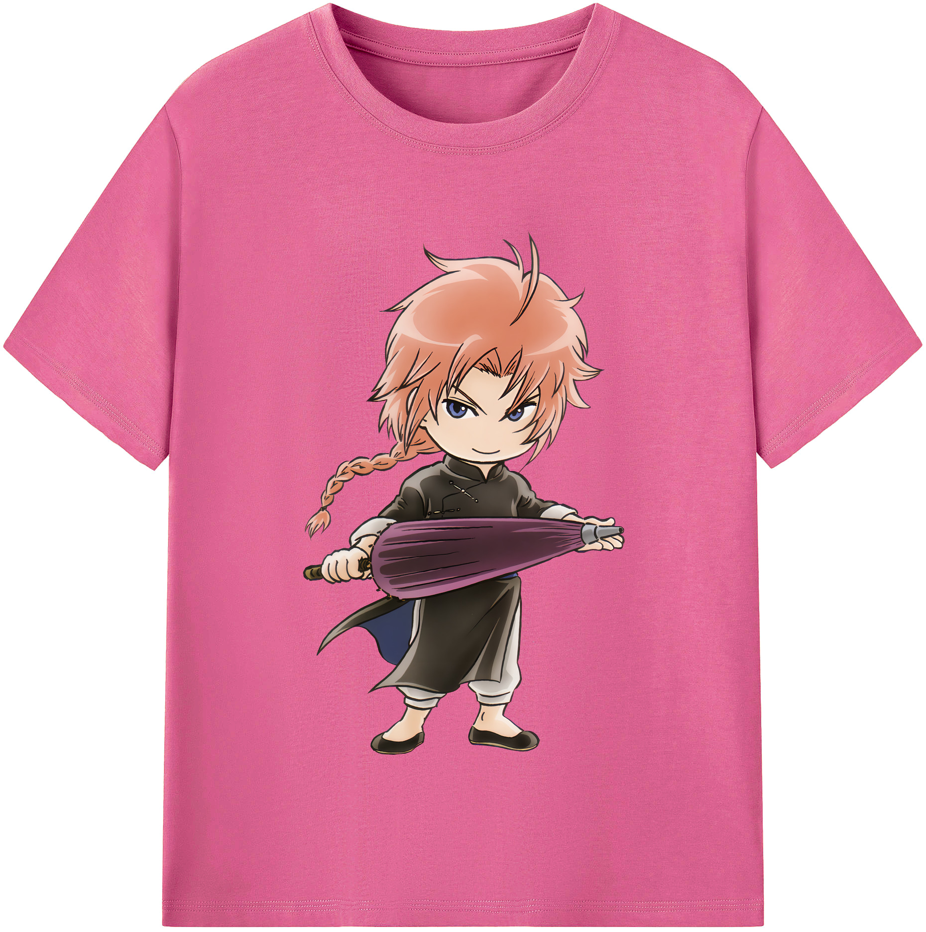 （画像用） ぎんたま 坂田銀時（さかたぎんとき） 神楽 志村新八（しむら しんぱち） GINTAMA Sakata Gintoki Kagura Shimura Shinpachi レディースカジュアルプリントTシャツ（綿100％）
