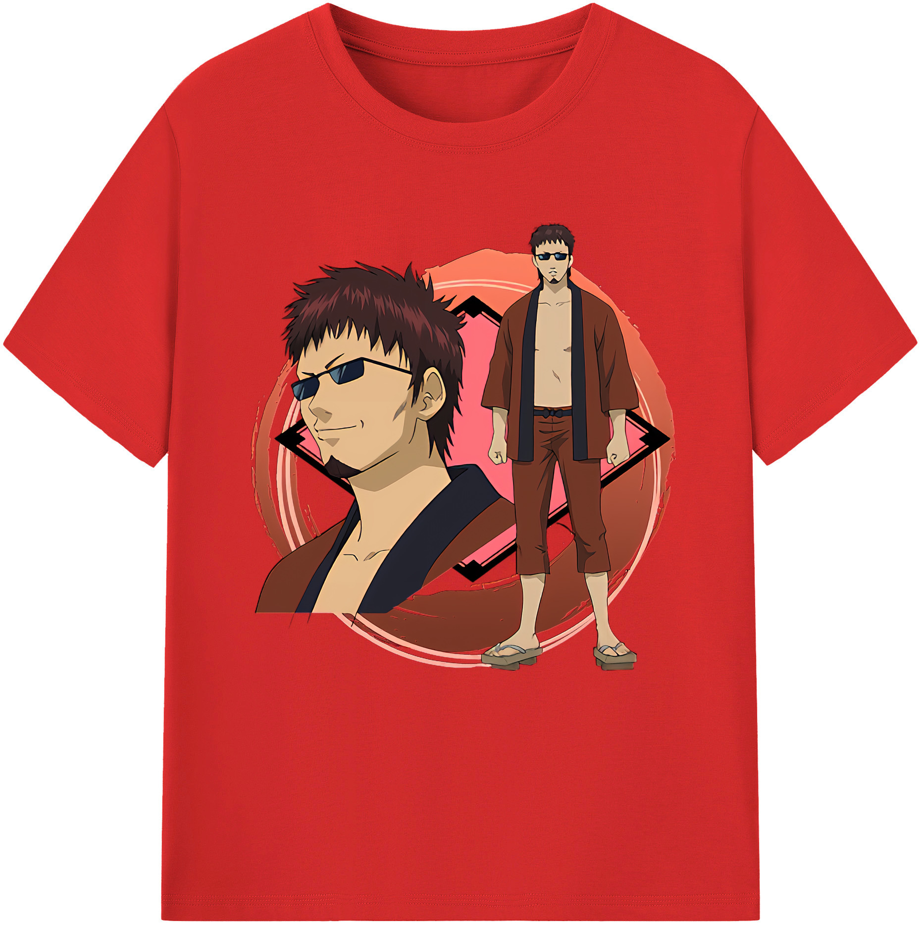 （画像用） ぎんたま 坂田銀時（さかたぎんとき） 神楽 志村新八（しむら しんぱち） GINTAMA Sakata Gintoki Kagura Shimura Shinpachi レディースカジュアルプリントTシャツ（綿100％）