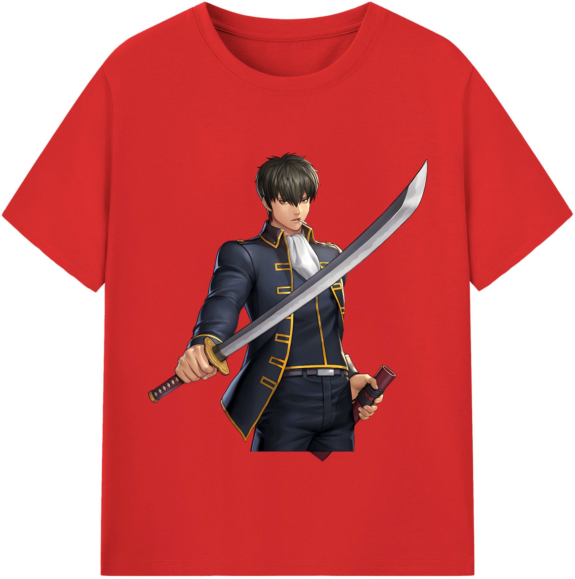 （画像用） ぎんたま 坂田銀時（さかたぎんとき） 神楽 志村新八（しむら しんぱち） GINTAMA Sakata Gintoki Kagura Shimura Shinpachi レディースカジュアルプリントTシャツ（綿100％）