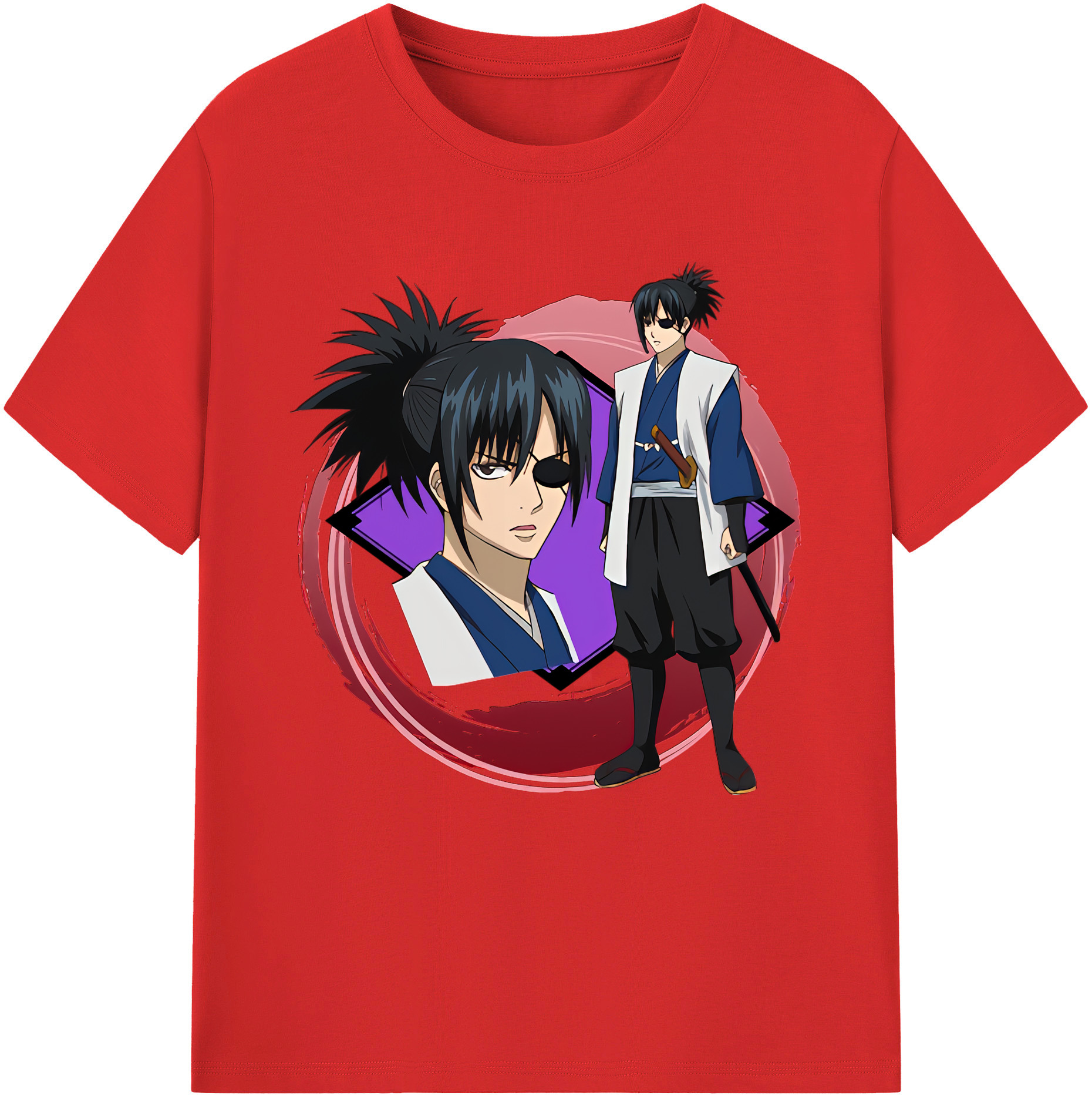 （画像用） ぎんたま 坂田銀時（さかたぎんとき） 神楽 志村新八（しむら しんぱち） GINTAMA Sakata Gintoki Kagura Shimura Shinpachi レディースカジュアルプリントTシャツ（綿100％）