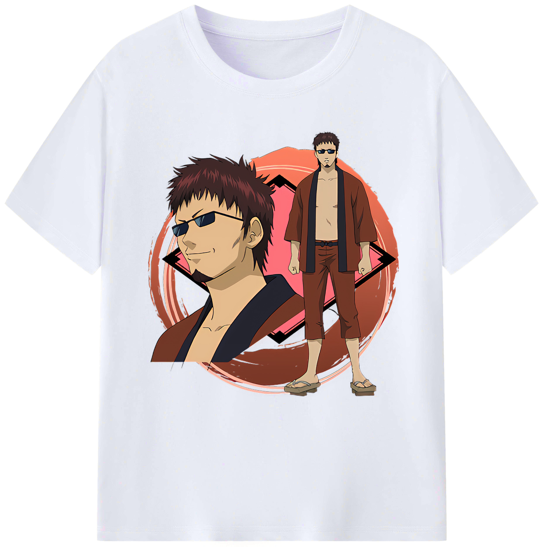 （画像用） ぎんたま 坂田銀時（さかたぎんとき） 神楽 志村新八（しむら しんぱち） GINTAMA Sakata Gintoki Kagura Shimura Shinpachi レディースカジュアルプリントTシャツ（綿100％）