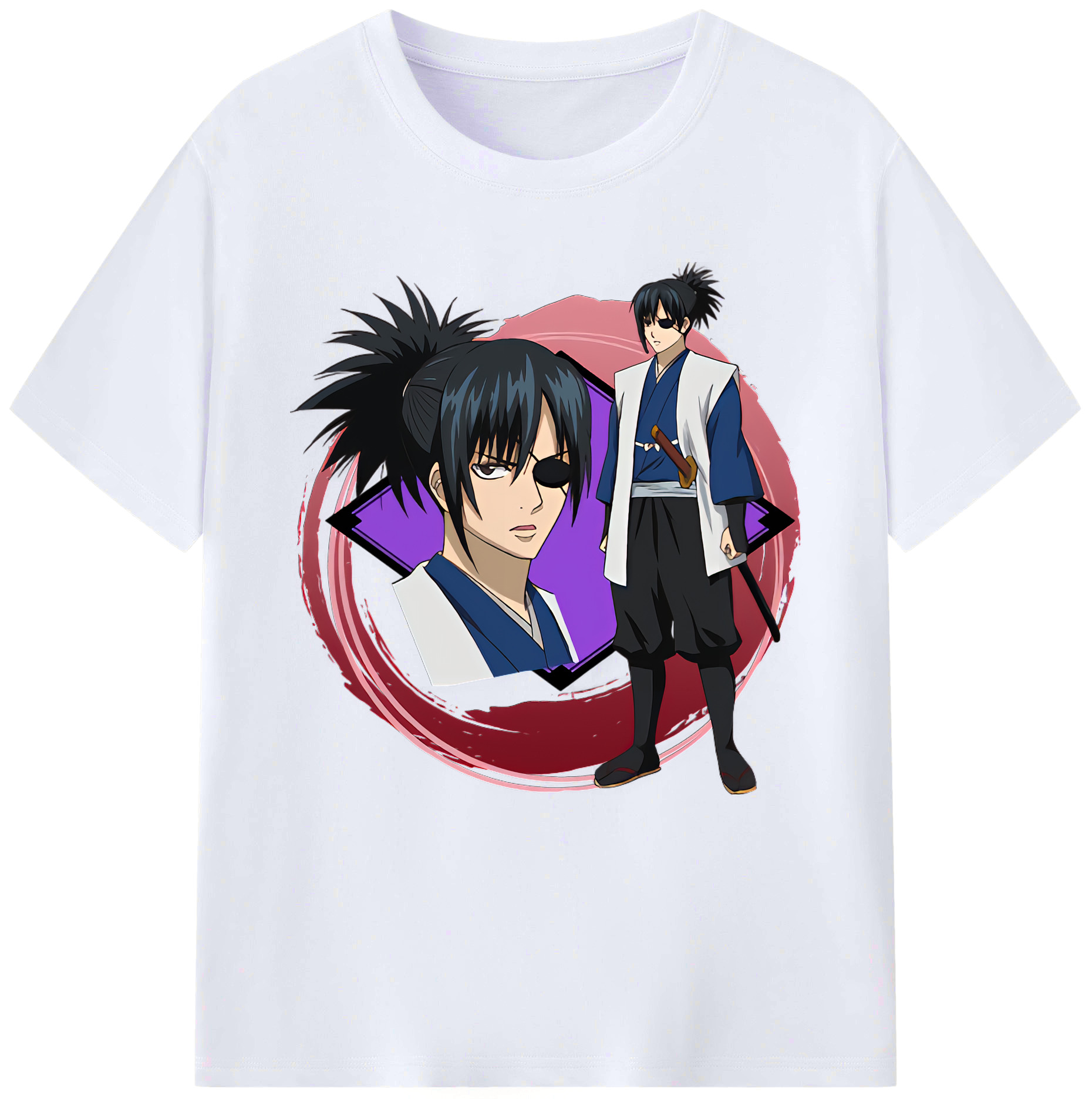 （画像用） ぎんたま 坂田銀時（さかたぎんとき） 神楽 志村新八（しむら しんぱち） GINTAMA Sakata Gintoki Kagura Shimura Shinpachi レディースカジュアルプリントTシャツ（綿100％）
