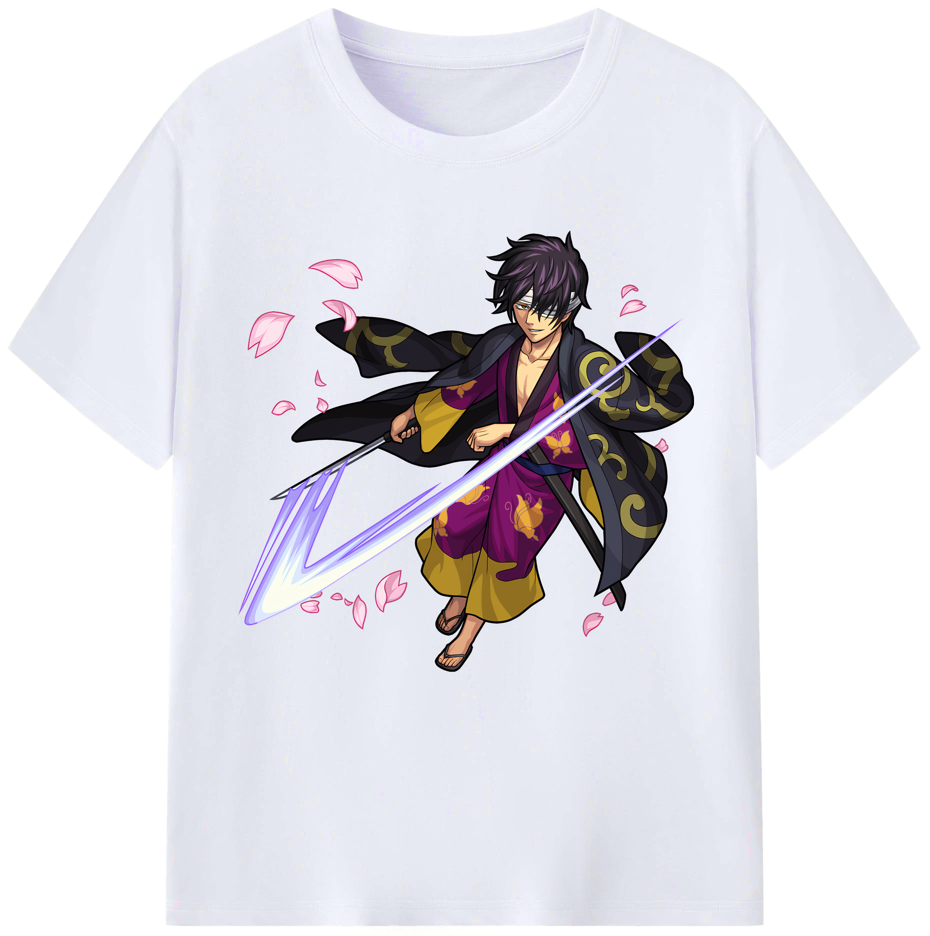 （画像用） ぎんたま 坂田銀時（さかたぎんとき） 神楽 志村新八（しむら しんぱち） GINTAMA Sakata Gintoki Kagura Shimura Shinpachi レディースカジュアルプリントTシャツ（綿100％）