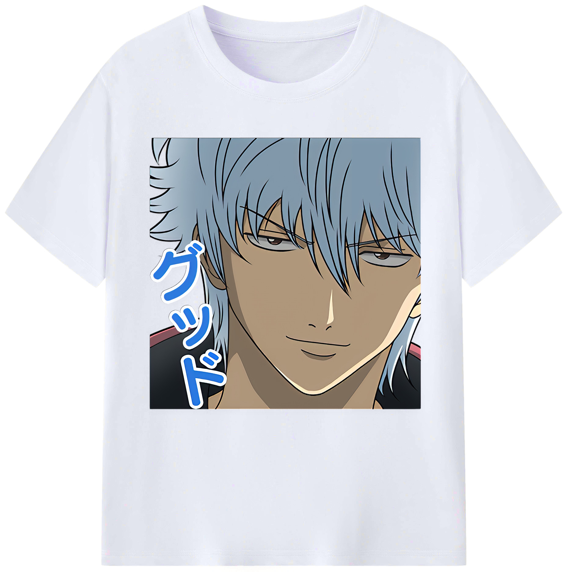（画像用） ぎんたま 坂田銀時（さかたぎんとき） 神楽 志村新八（しむら しんぱち） GINTAMA Sakata Gintoki Kagura Shimura Shinpachi レディースカジュアルプリントTシャツ（綿100％）