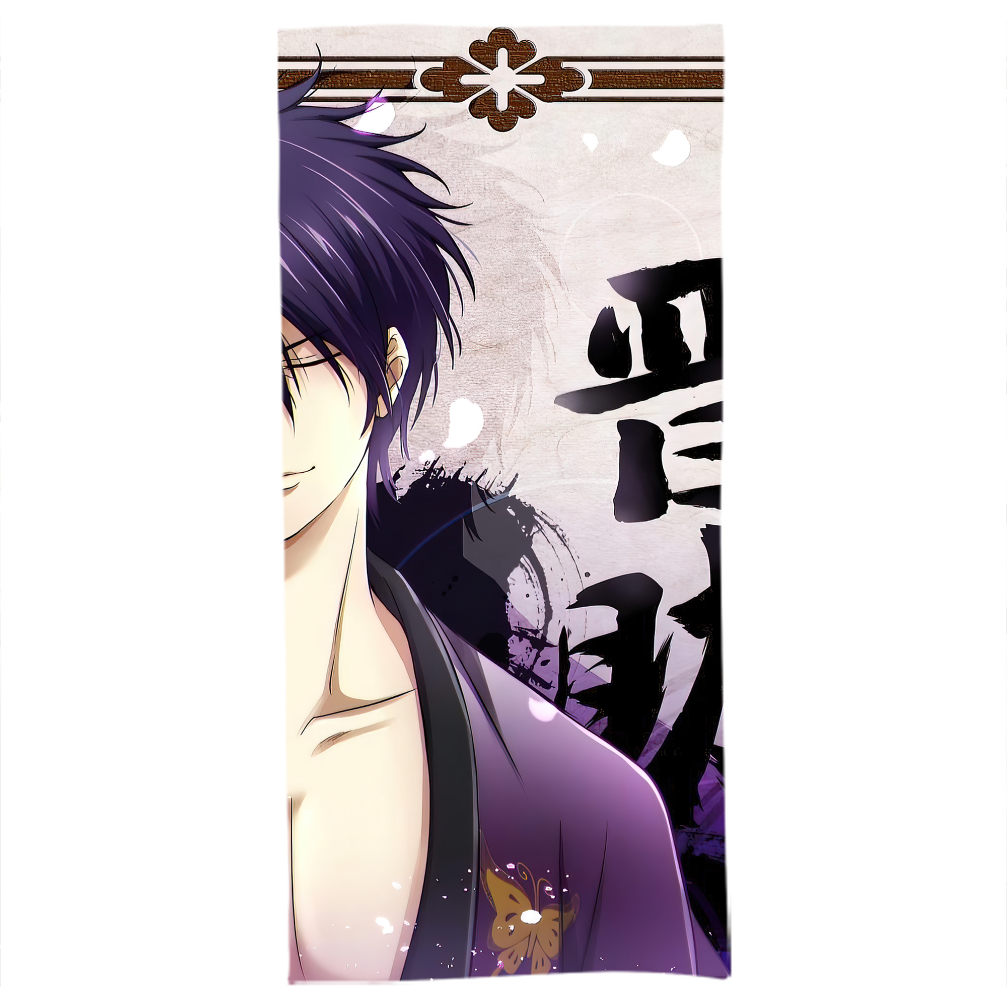 （画像用） ぎんたま 坂田銀時（さかたぎんとき） 神楽 志村新八（しむら しんぱち） GINTAMA Sakata Gintoki Kagura Shimura Shinpachi 大判バスタオル 70×140cm 吸水速乾 柔らかい肌触り