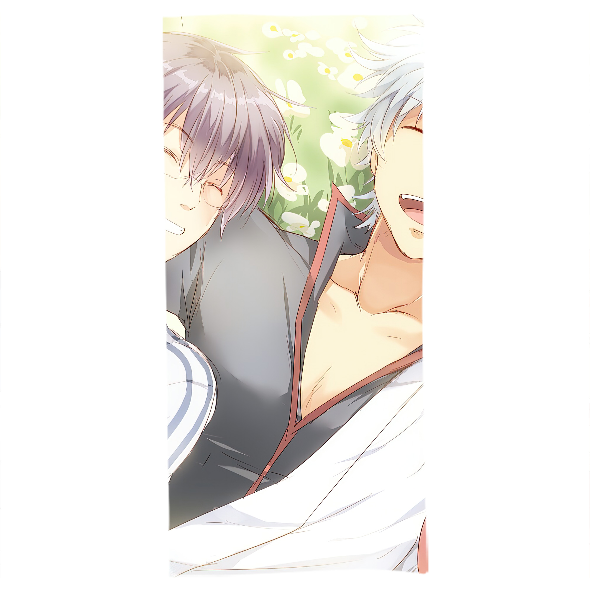 （画像用） ぎんたま 坂田銀時（さかたぎんとき） 神楽 志村新八（しむら しんぱち） GINTAMA Sakata Gintoki Kagura Shimura Shinpachi 大判バスタオル 70×140cm 吸水速乾 柔らかい肌触り
