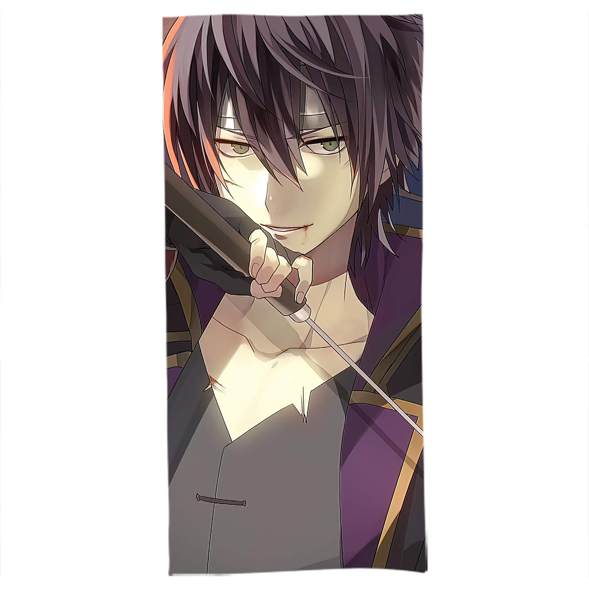 （画像用） ぎんたま 坂田銀時（さかたぎんとき） 神楽 志村新八（しむら しんぱち） GINTAMA Sakata Gintoki Kagura Shimura Shinpachi 大判バスタオル 70×140cm 吸水速乾 柔らかい肌触り
