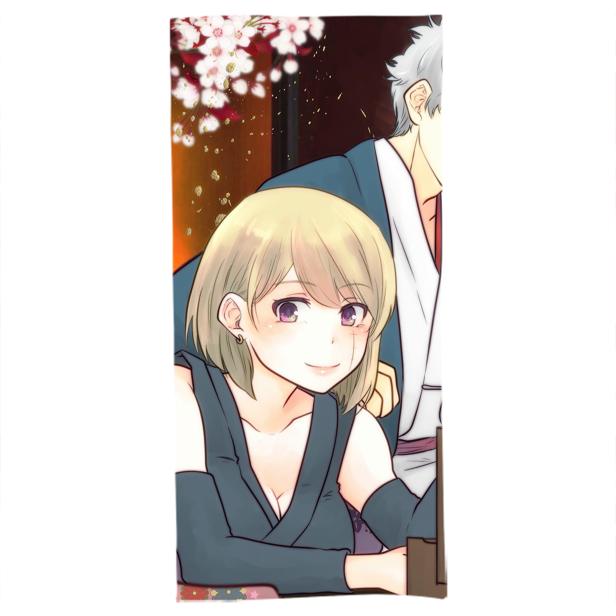 （画像用） ぎんたま 坂田銀時（さかたぎんとき） 神楽 志村新八（しむら しんぱち） GINTAMA Sakata Gintoki Kagura Shimura Shinpachi 大判バスタオル 70×140cm 吸水速乾 柔らかい肌触り