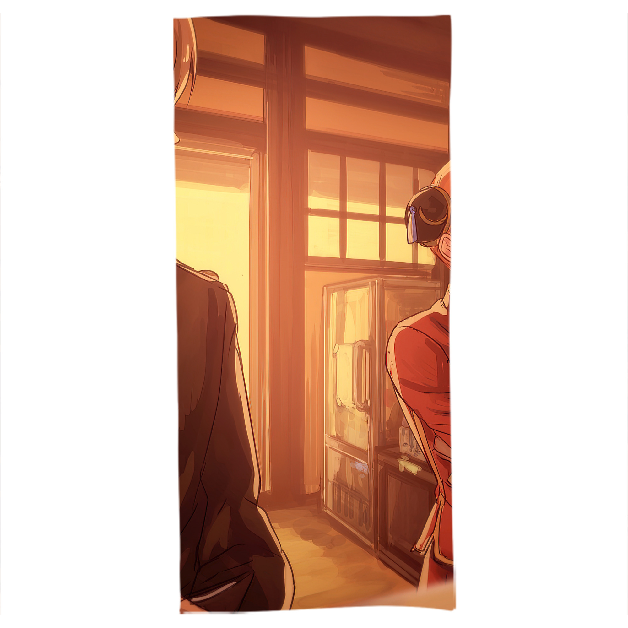 （画像用） ぎんたま 坂田銀時（さかたぎんとき） 神楽 志村新八（しむら しんぱち） GINTAMA Sakata Gintoki Kagura Shimura Shinpachi 大判バスタオル 70×140cm 吸水速乾 柔らかい肌触り