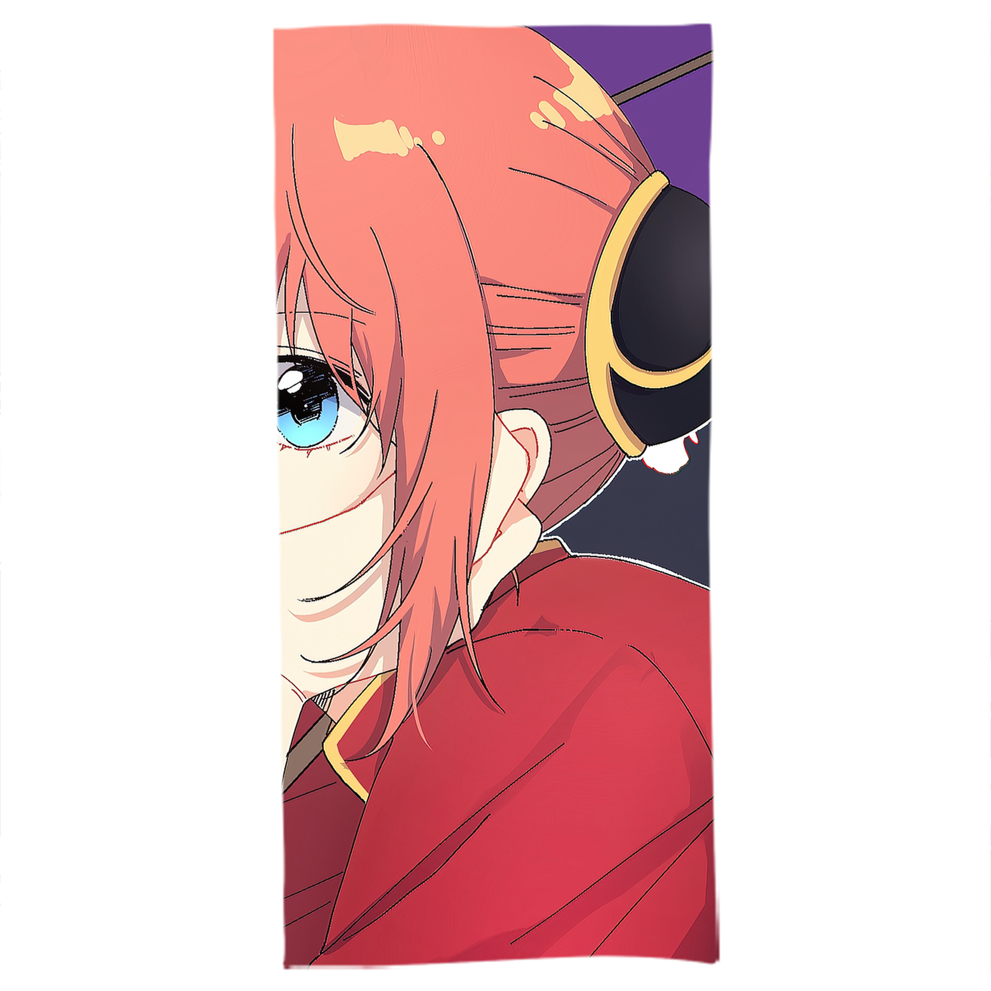 （画像用） ぎんたま 坂田銀時（さかたぎんとき） 神楽 志村新八（しむら しんぱち） GINTAMA Sakata Gintoki Kagura Shimura Shinpachi 大判バスタオル 70×140cm 吸水速乾 柔らかい肌触り