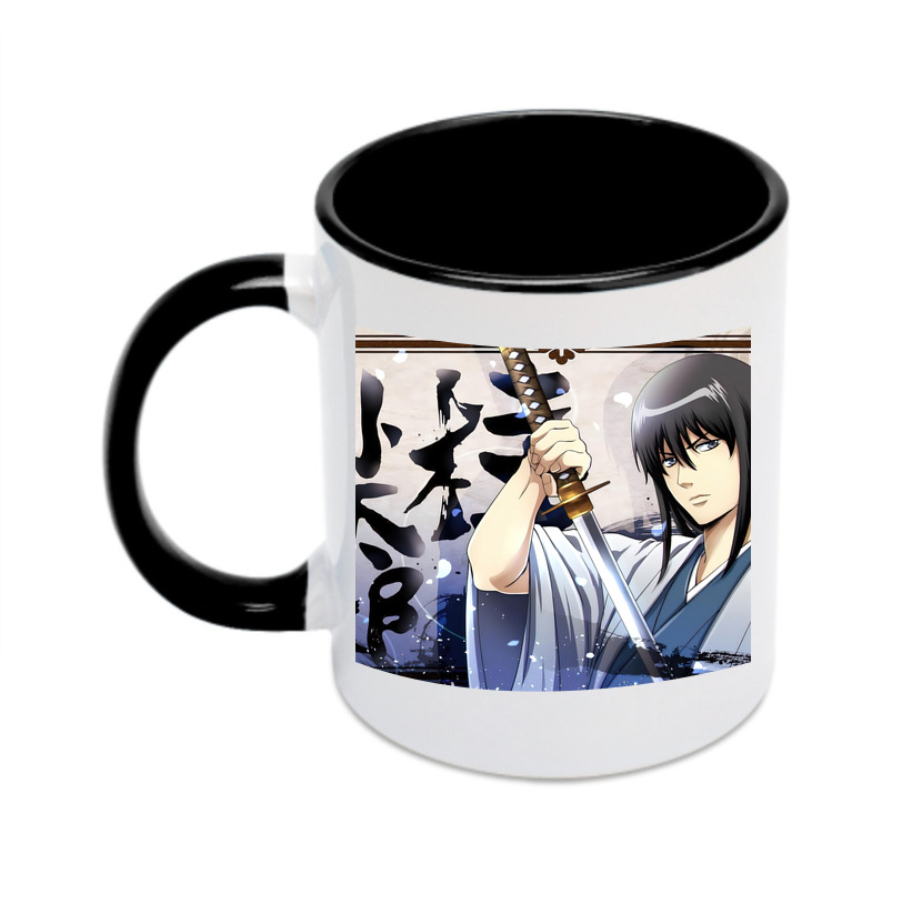 （画像用） ぎんたま 坂田銀時（さかたぎんとき） 神楽 志村新八（しむら しんぱち） GINTAMA Sakata Gintoki Kagura Shimura Shinpachi カラーマグカップ