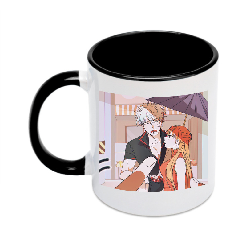 （画像用） ぎんたま 坂田銀時（さかたぎんとき） 神楽 志村新八（しむら しんぱち） GINTAMA Sakata Gintoki Kagura Shimura Shinpachi カラーマグカップ