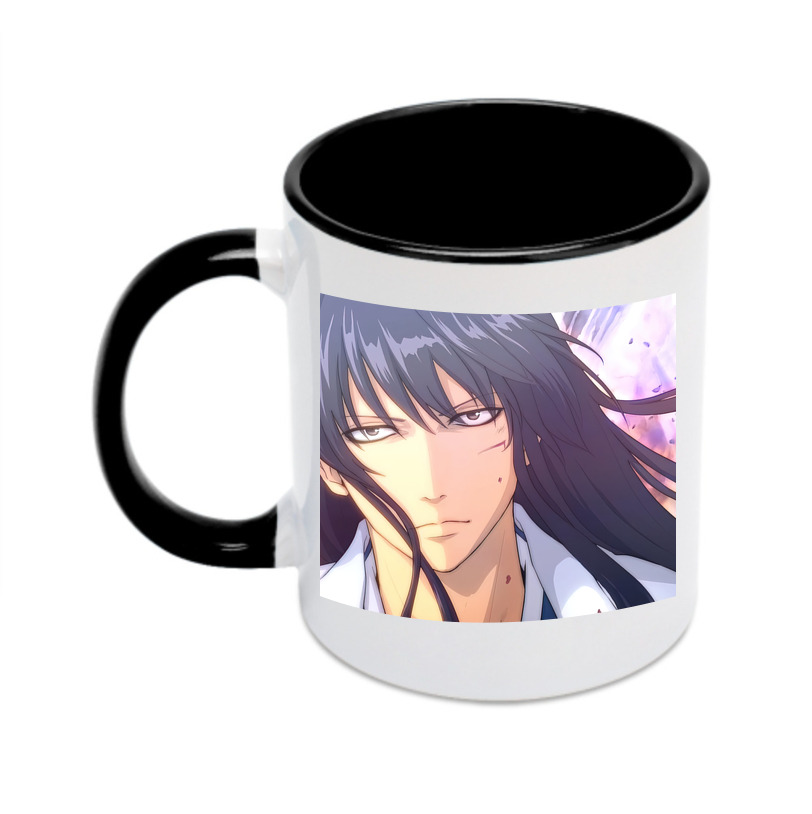 （画像用） ぎんたま 坂田銀時（さかたぎんとき） 神楽 志村新八（しむら しんぱち） GINTAMA Sakata Gintoki Kagura Shimura Shinpachi カラーマグカップ