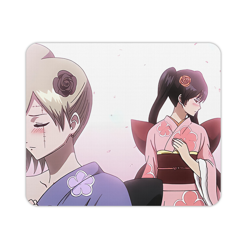 （画像用） ぎんたま 坂田銀時（さかたぎんとき） 神楽 志村新八（しむら しんぱち） GINTAMA Sakata Gintoki Kagura Shimura Shinpachi マウスパッド ステッチ加工 ラバー素材 防水 滑り止め 超薄型 ゲーミング/オフィス対応