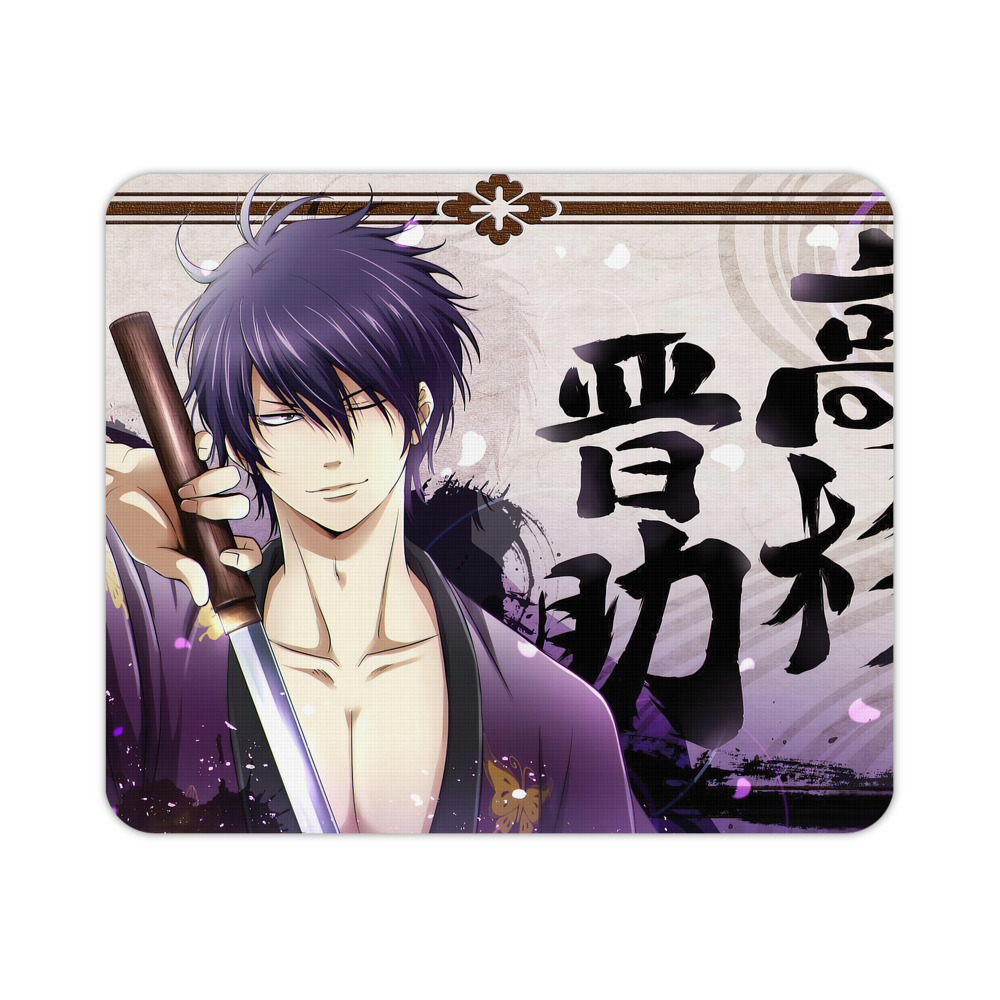 （画像用） ぎんたま 坂田銀時（さかたぎんとき） 神楽 志村新八（しむら しんぱち） GINTAMA Sakata Gintoki Kagura Shimura Shinpachi マウスパッド ステッチ加工 ラバー素材 防水 滑り止め 超薄型 ゲーミング/オフィス対応