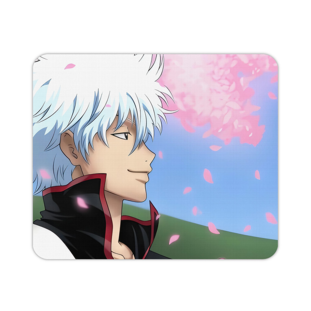 （画像用） ぎんたま 坂田銀時（さかたぎんとき） 神楽 志村新八（しむら しんぱち） GINTAMA Sakata Gintoki Kagura Shimura Shinpachi マウスパッド ステッチ加工 ラバー素材 防水 滑り止め 超薄型 ゲーミング/オフィス対応
