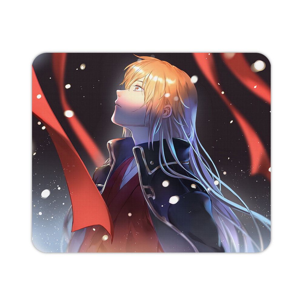（画像用） ぎんたま 坂田銀時（さかたぎんとき） 神楽 志村新八（しむら しんぱち） GINTAMA Sakata Gintoki Kagura Shimura Shinpachi マウスパッド ステッチ加工 ラバー素材 防水 滑り止め 超薄型 ゲーミング/オフィス対応
